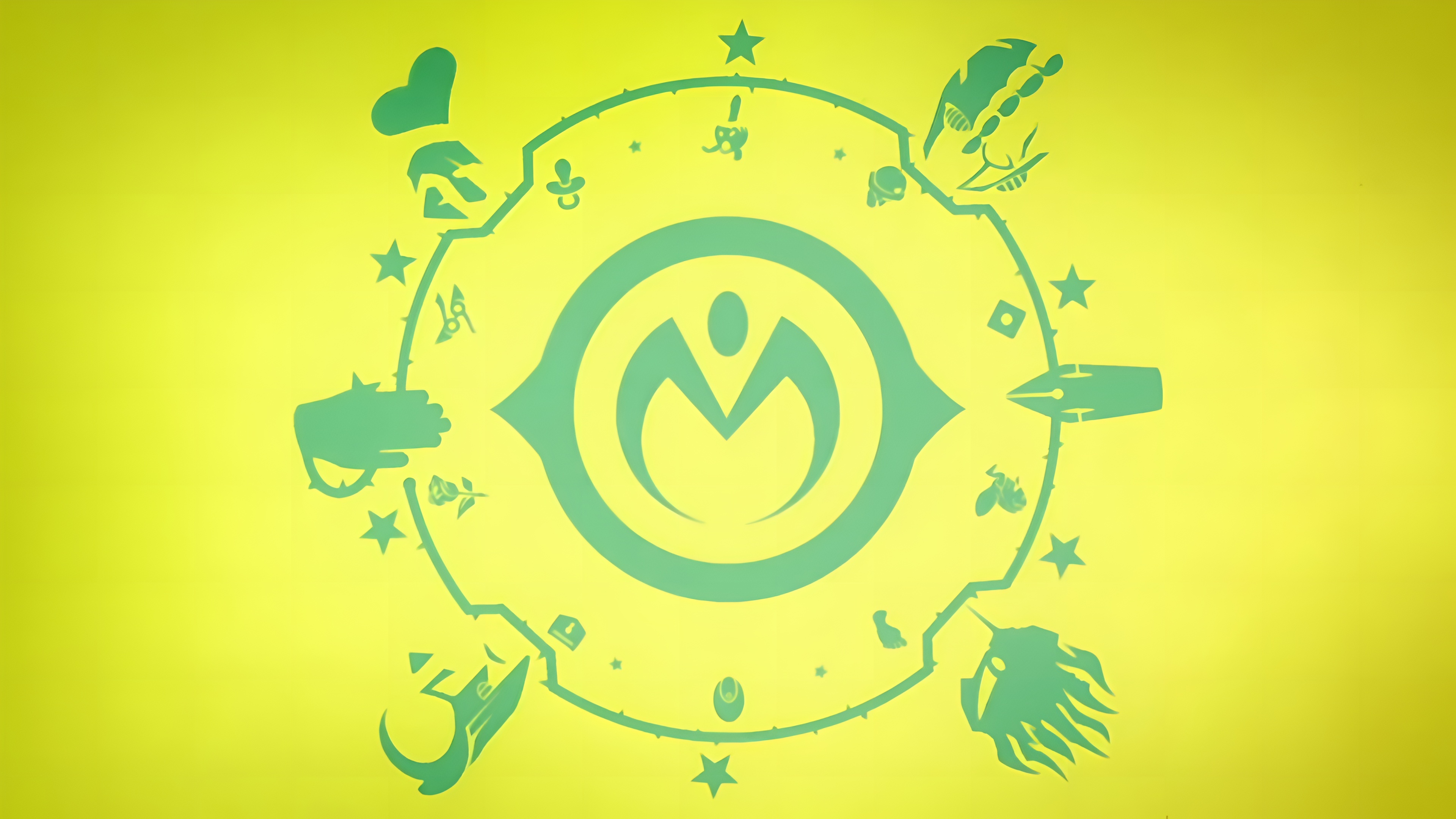 Morioh Town Emblem JoJo's Bizarre Adventure 4K Wallpaper