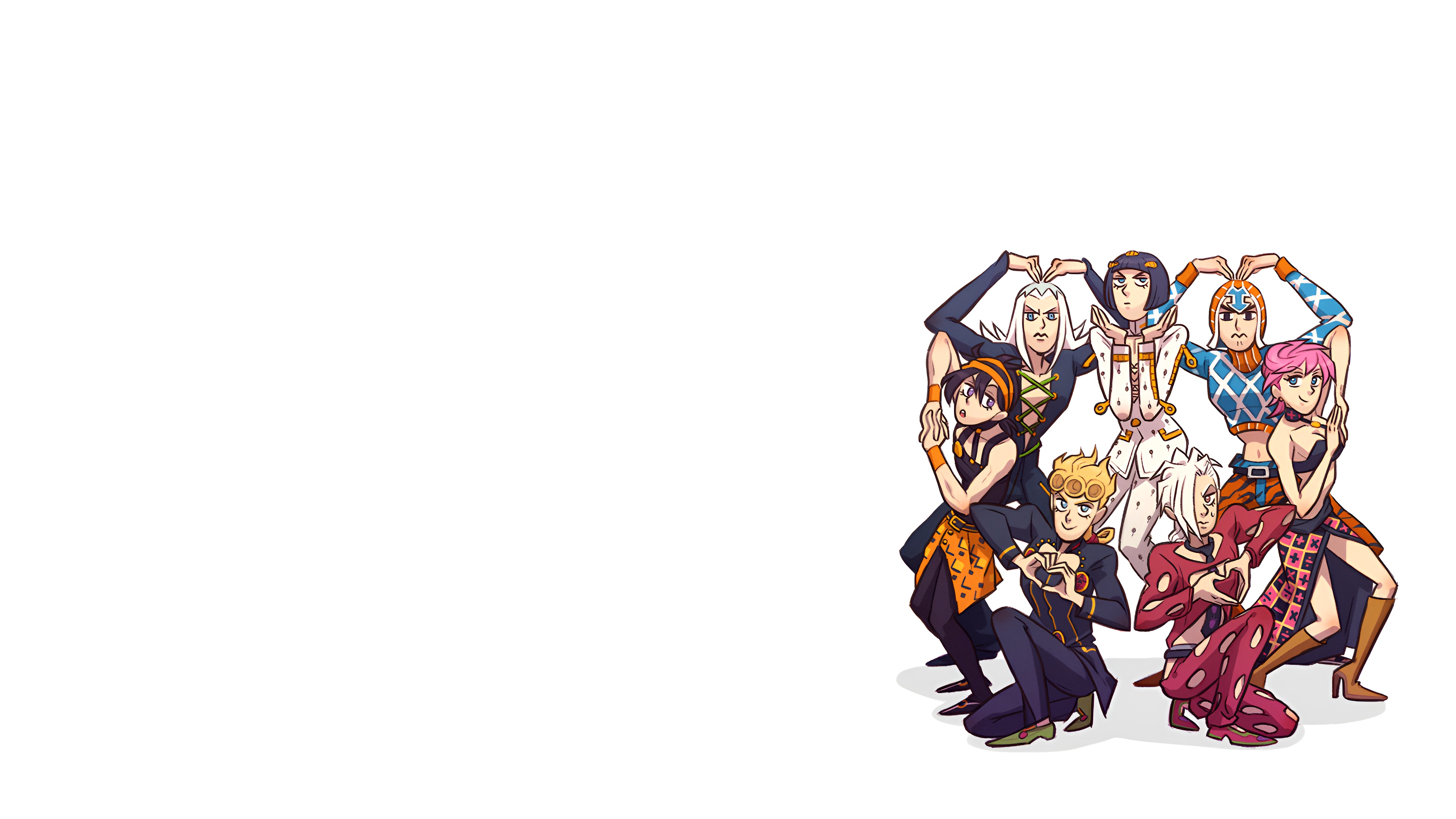 JoJo's Bizarre Adventure Golden Wind Crew Wallpaper