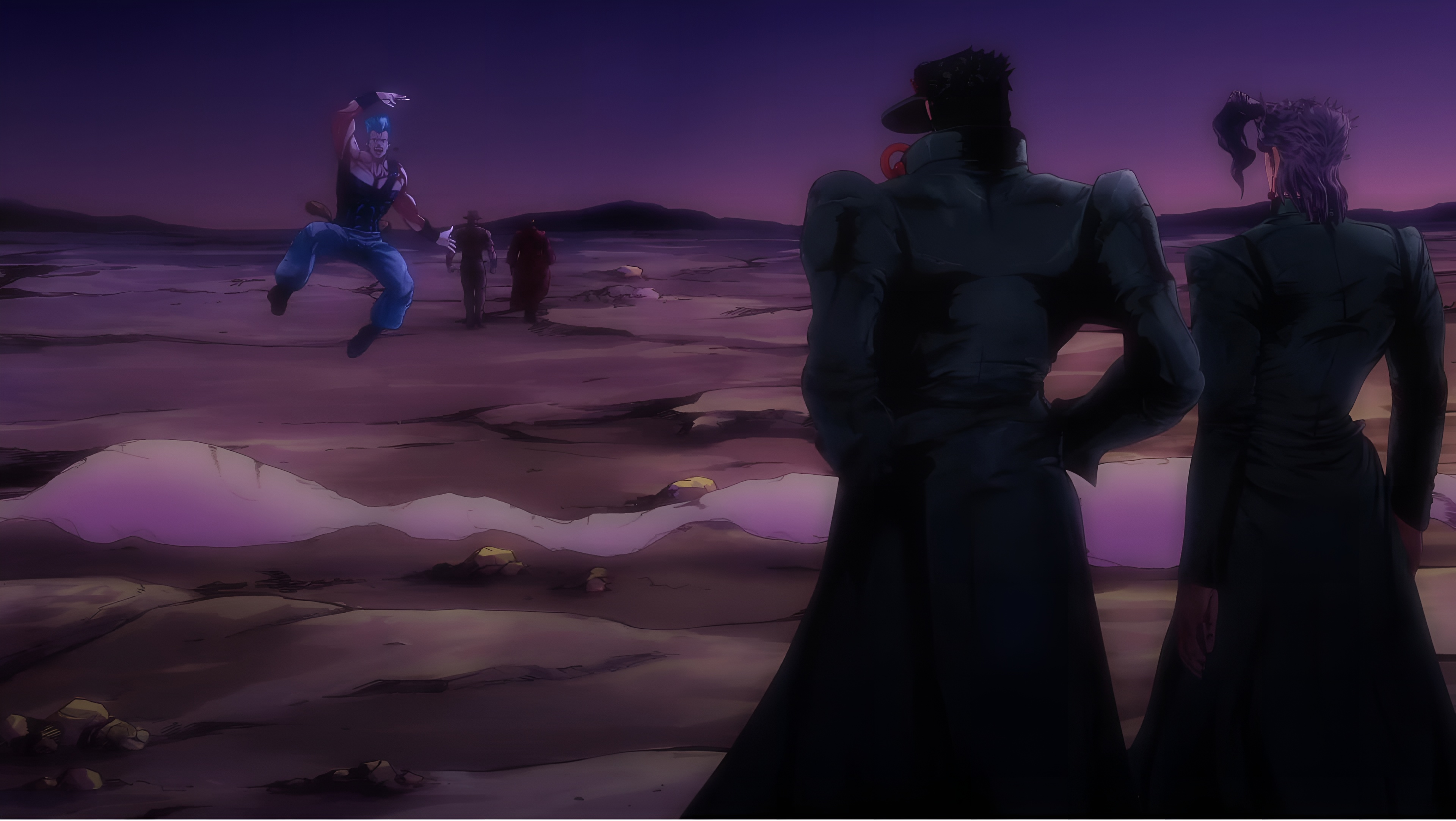 JoJo's Bizarre Adventure Stardust Crusaders Desert Wallpaper