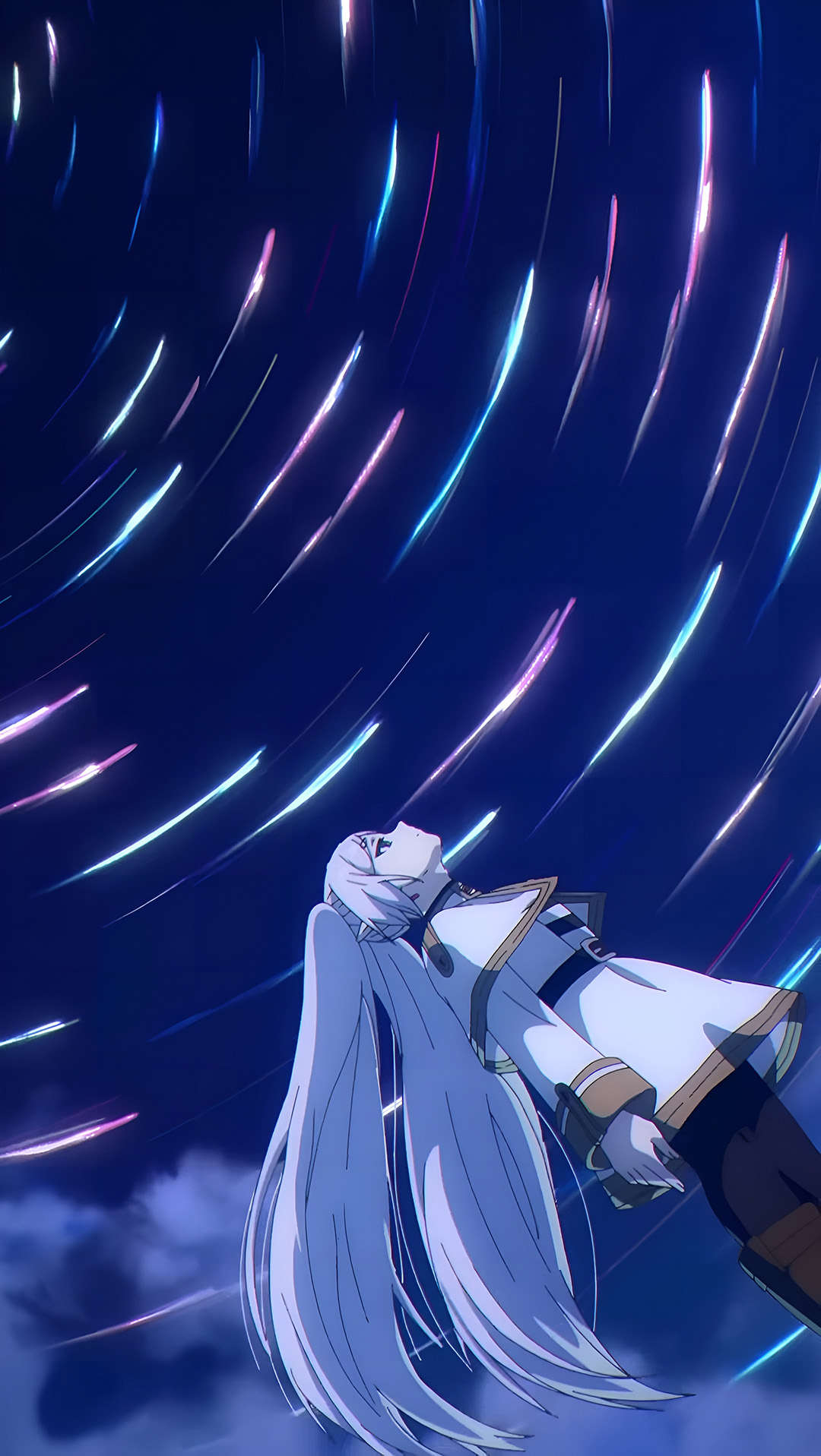 Frieren Deszcz Meteorów 4K Tapeta