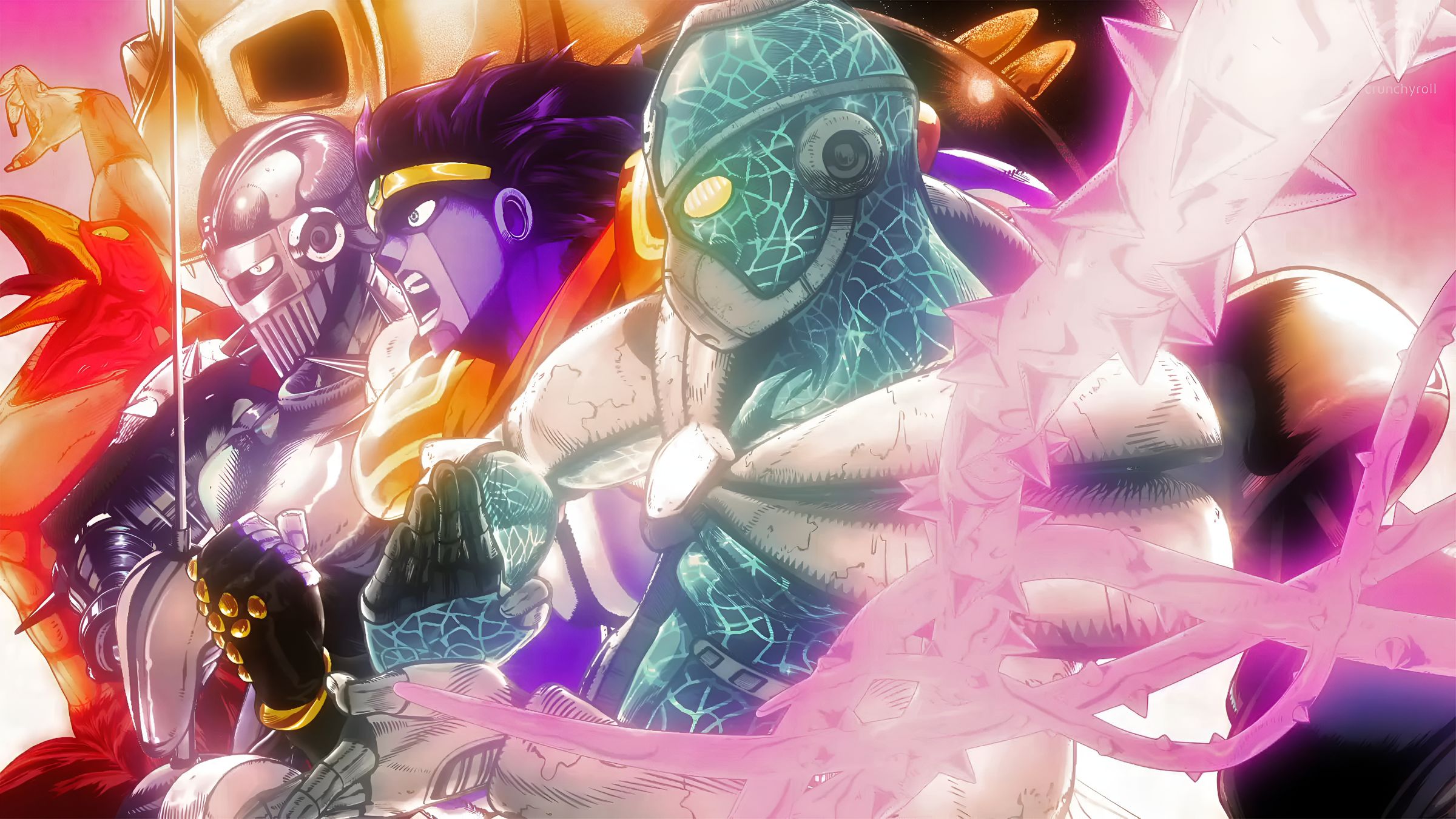 Fondo de Pantalla 4K de JoJo's Bizarre Adventure: Stardust Crusaders