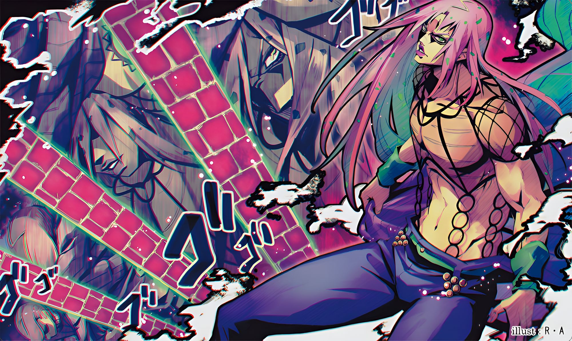 والپیپر 4K دیاولو از JoJo's Bizarre Adventure