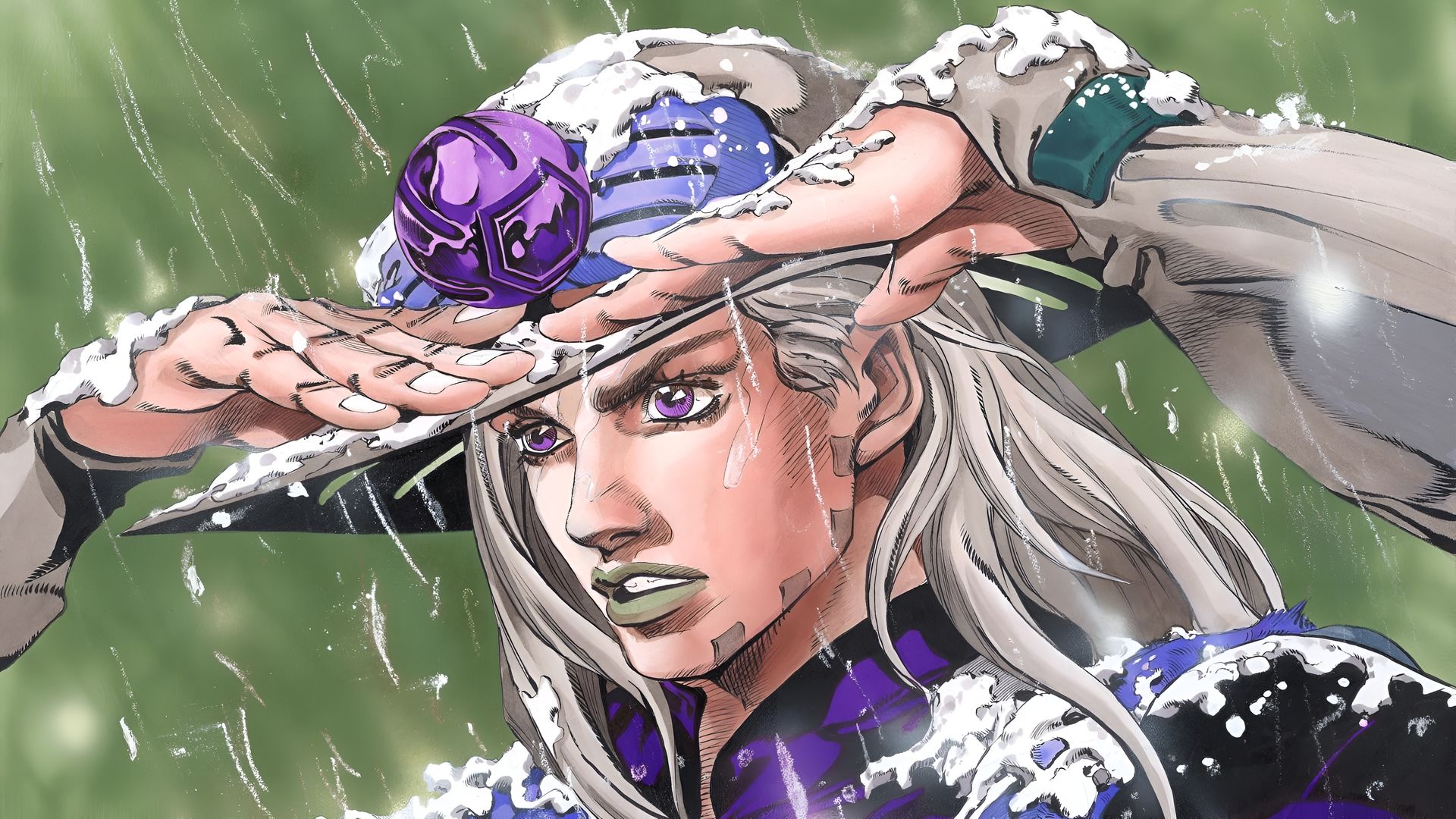 Gyro Zeppeli Steel Ball Run 4K Wallpaper