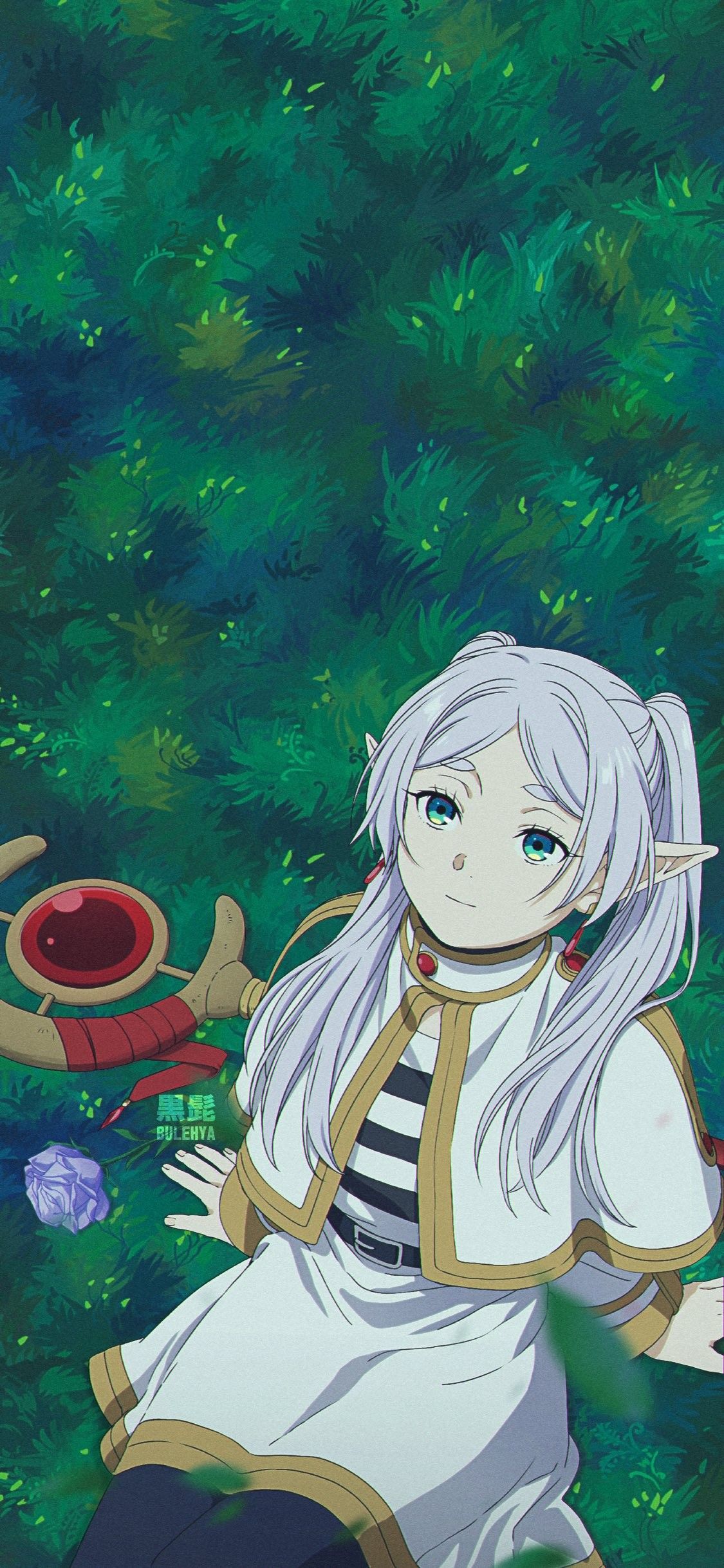 Frieren Forest Adventure 4K Wallpaper