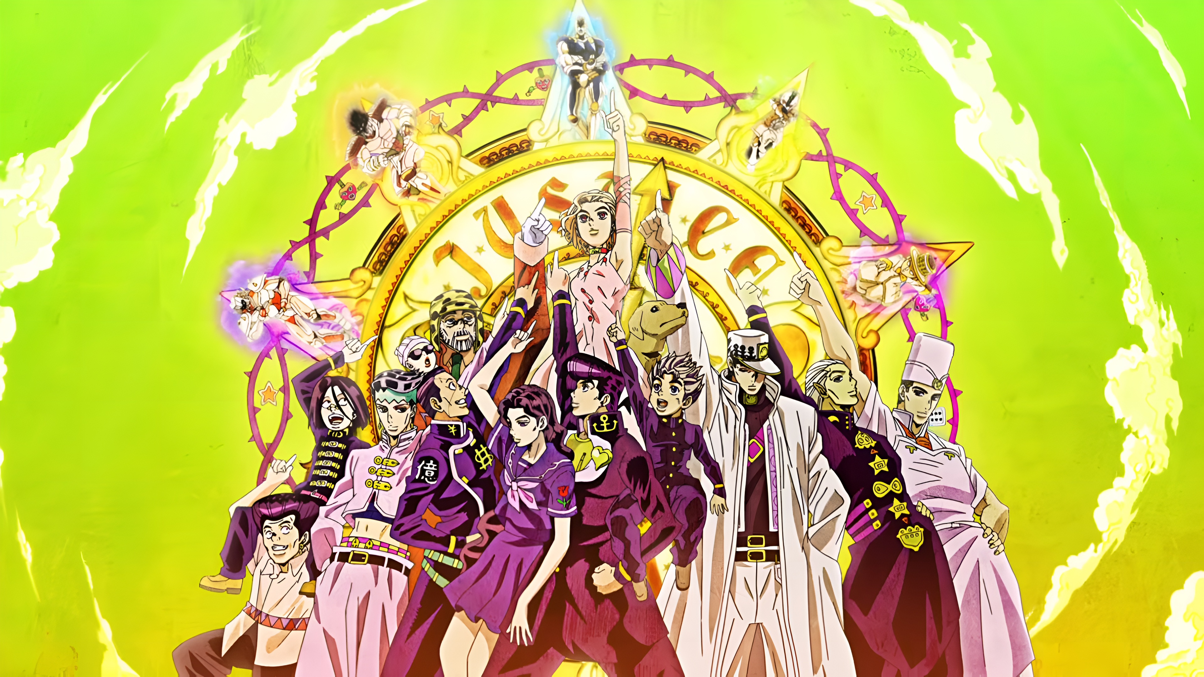 JoJo's Bizarre Adventure Diamond is Unbreakable Wallpaper