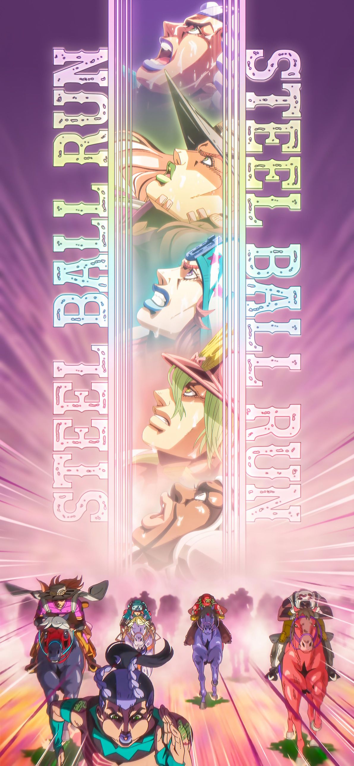 Steel Ball Run JoJo's Bizarre Adventure 4K Wallpaper