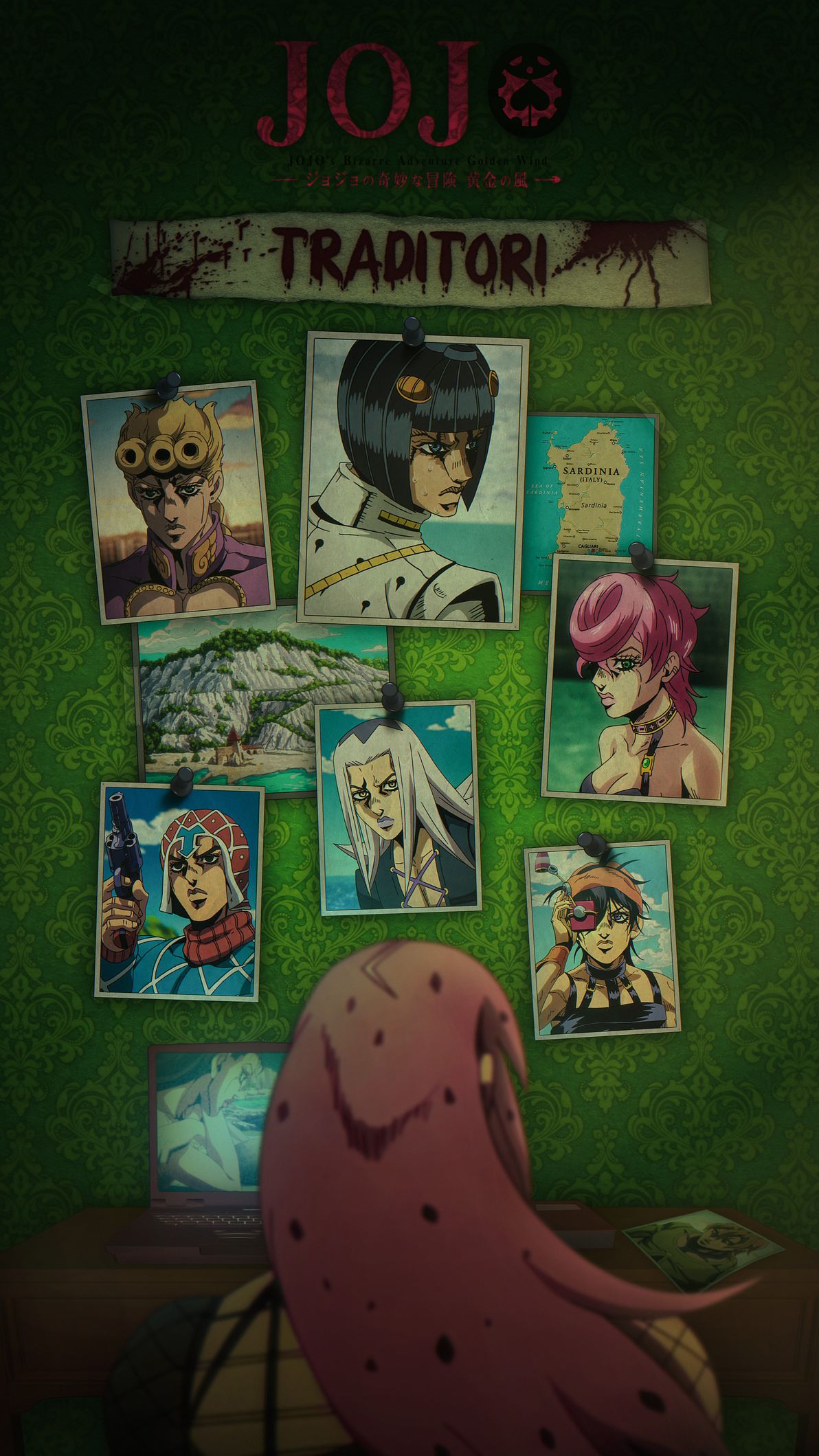 JoJo的奇妙冒险：黄金之风 叛徒篇 4K壁纸