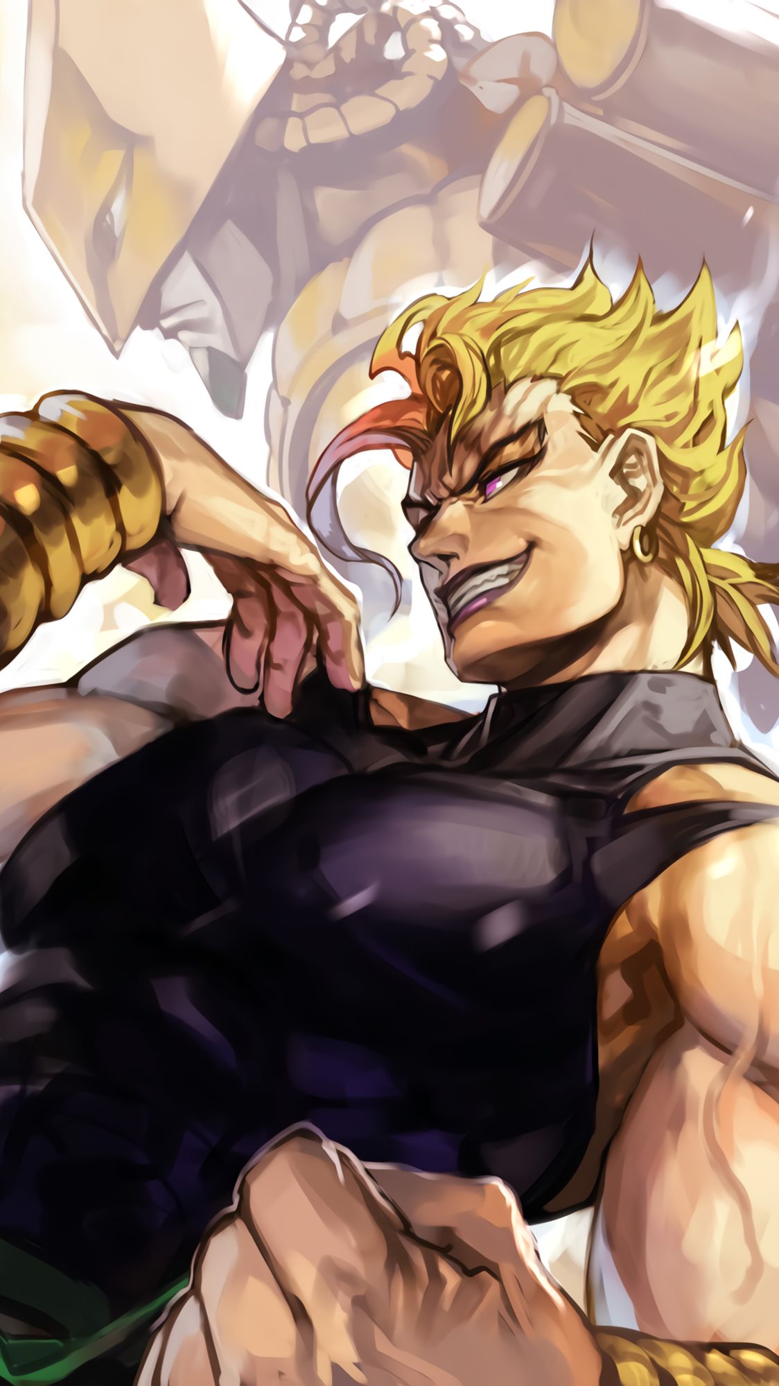 DIO布兰度4K壁纸 – 《JoJo的奇妙冒险》