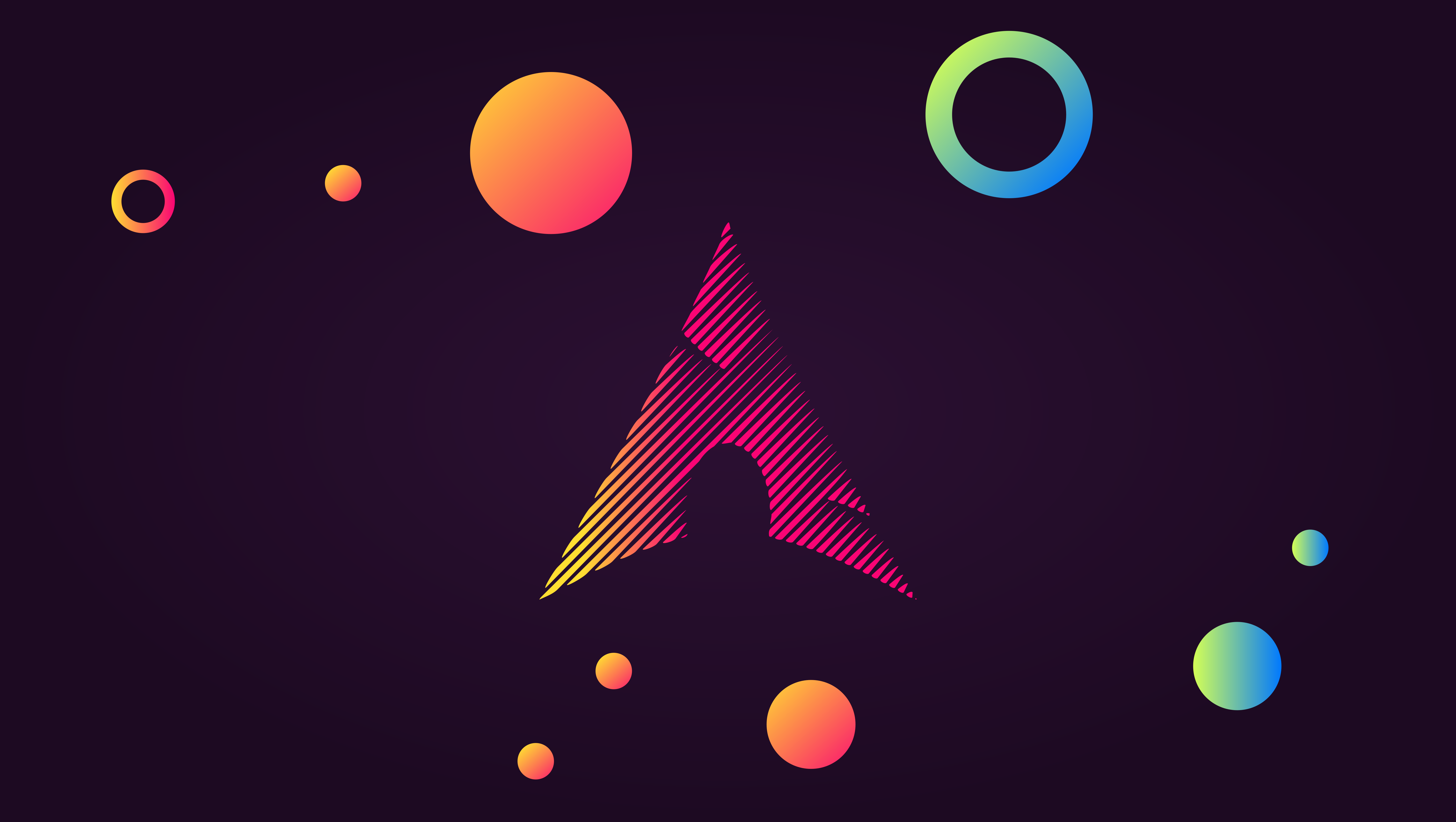 Arch Linux 4K Dark Wallpaper