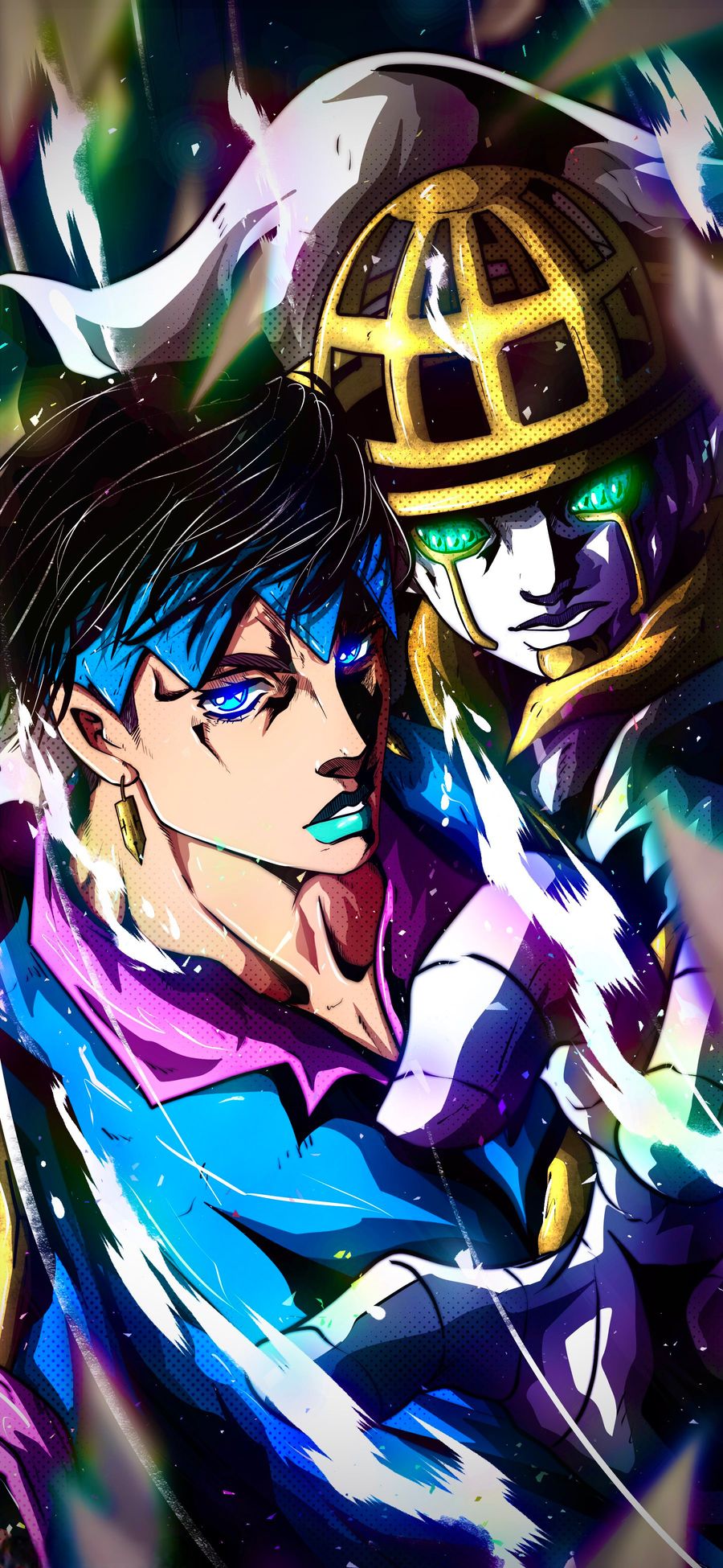 Rohan Kishibe & Heaven's Door 4K Wallpaper