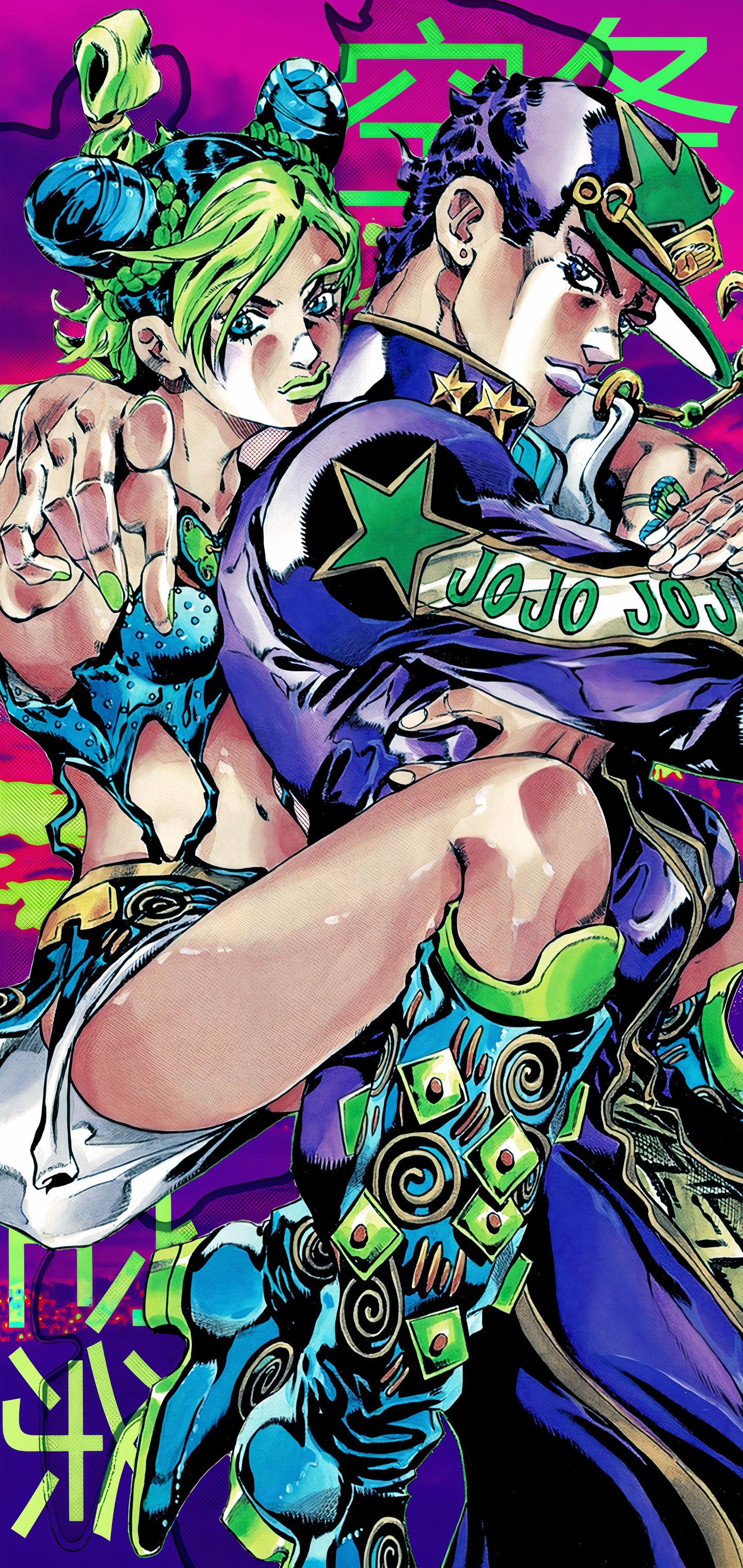 Papel de Parede 4K de JoJo's Bizarre Adventure Stone Ocean