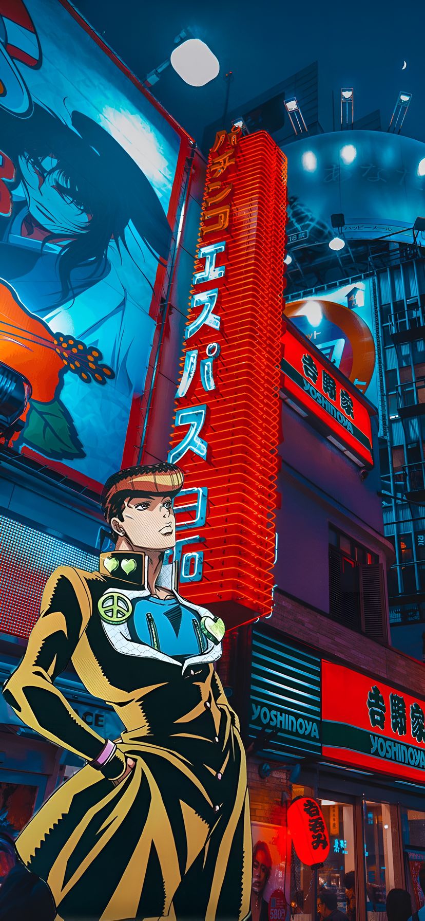 Josuke Higashikata JoJo's Bizarre Adventure 4K Wallpaper