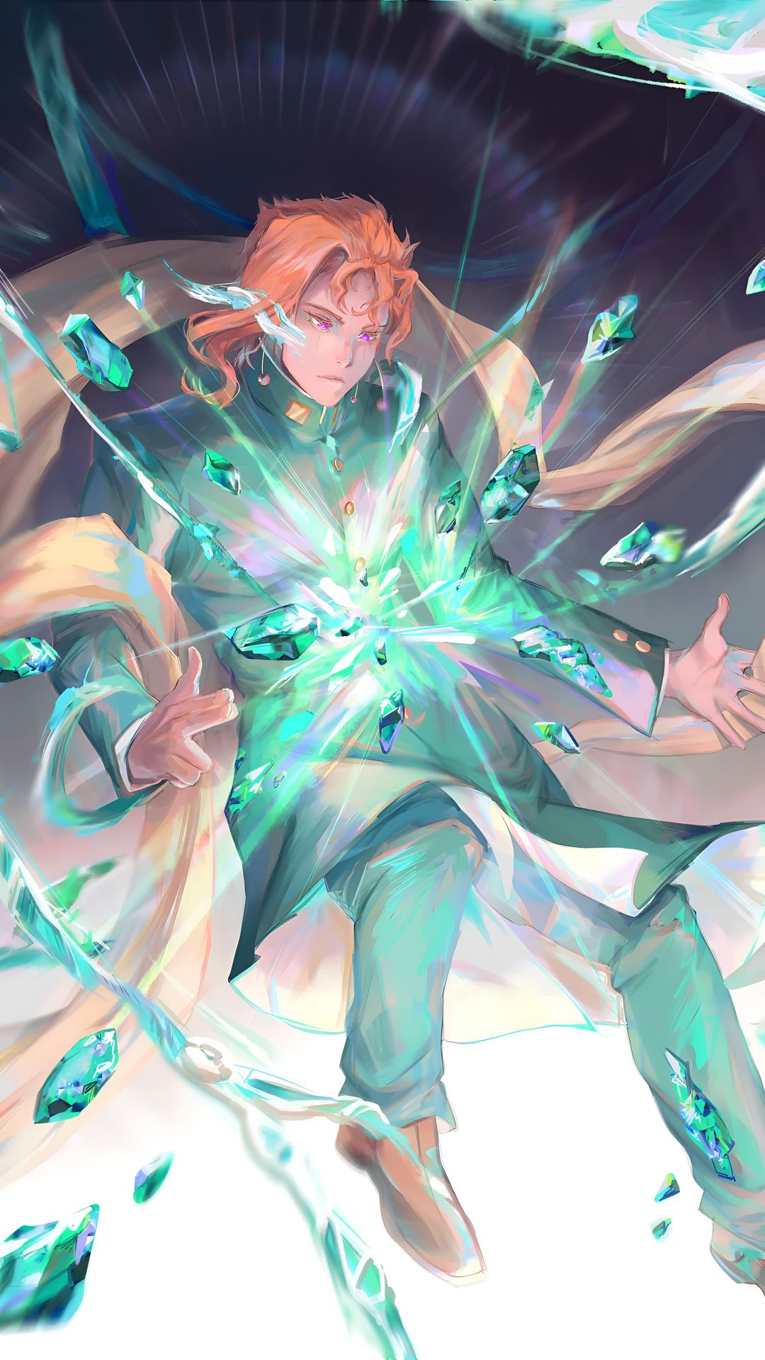 Kakyoin Crystal Power Wallpaper – JoJo's Bizarre Adventure
