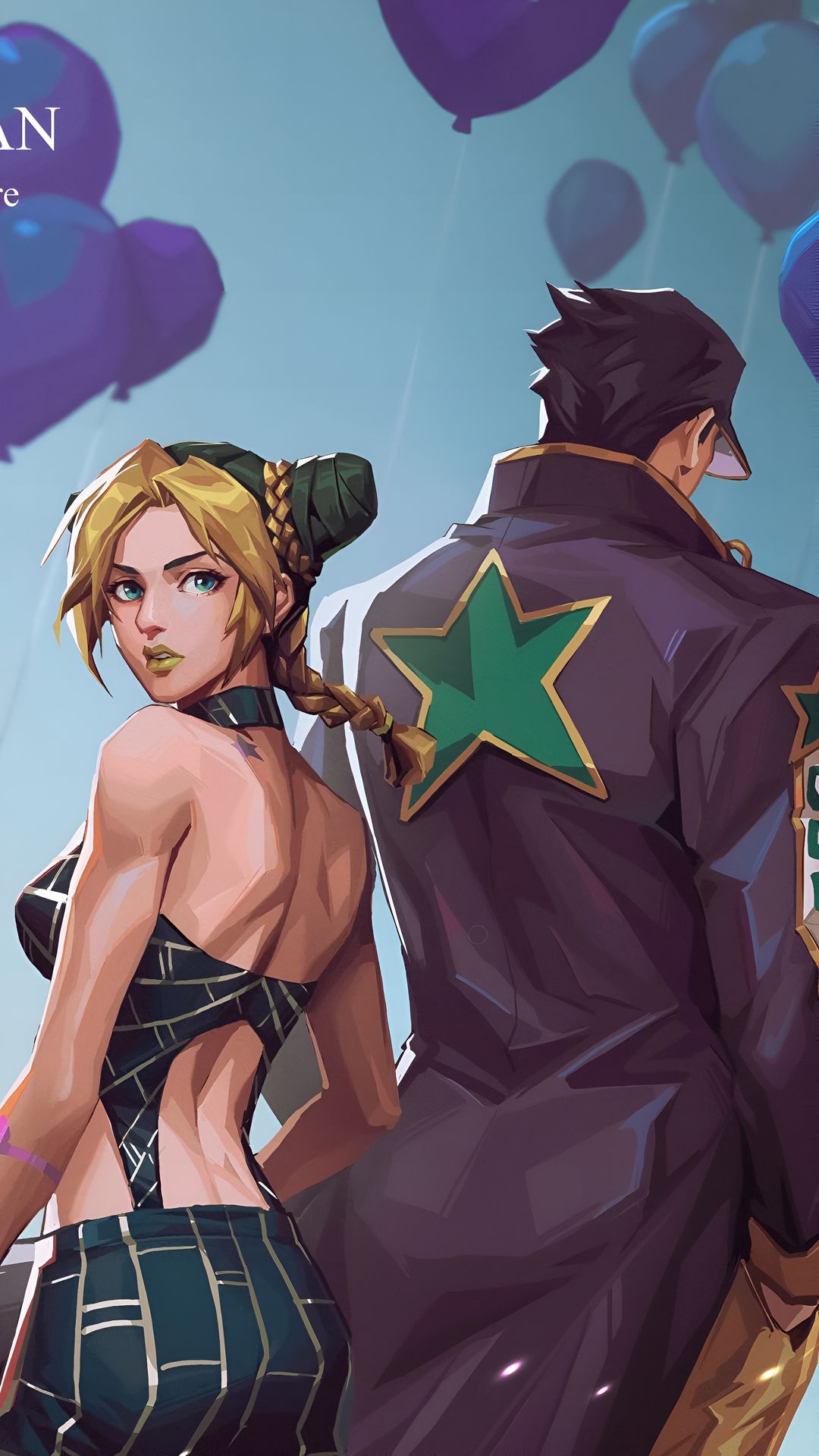 JoJo's Bizarre Adventure Stone Ocean 4K Wallpaper