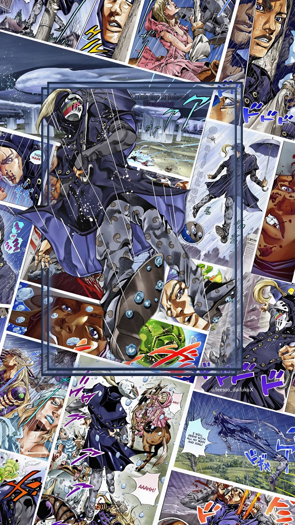 捕捉彩虹 布莱克摩尔 JoJo 壁纸