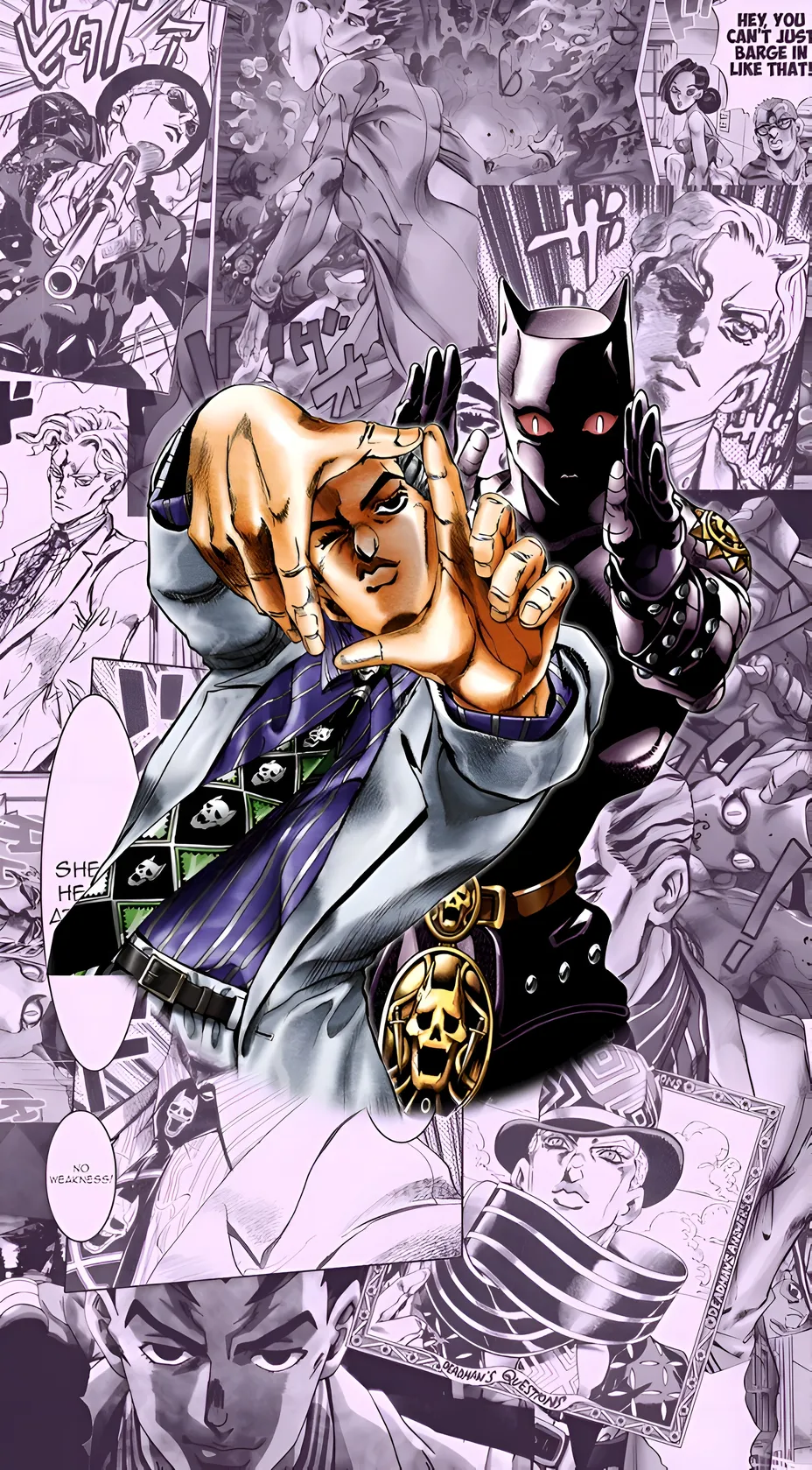 Wallpaper 4K Yoshikage Kira JoJo's Bizarre Adventure