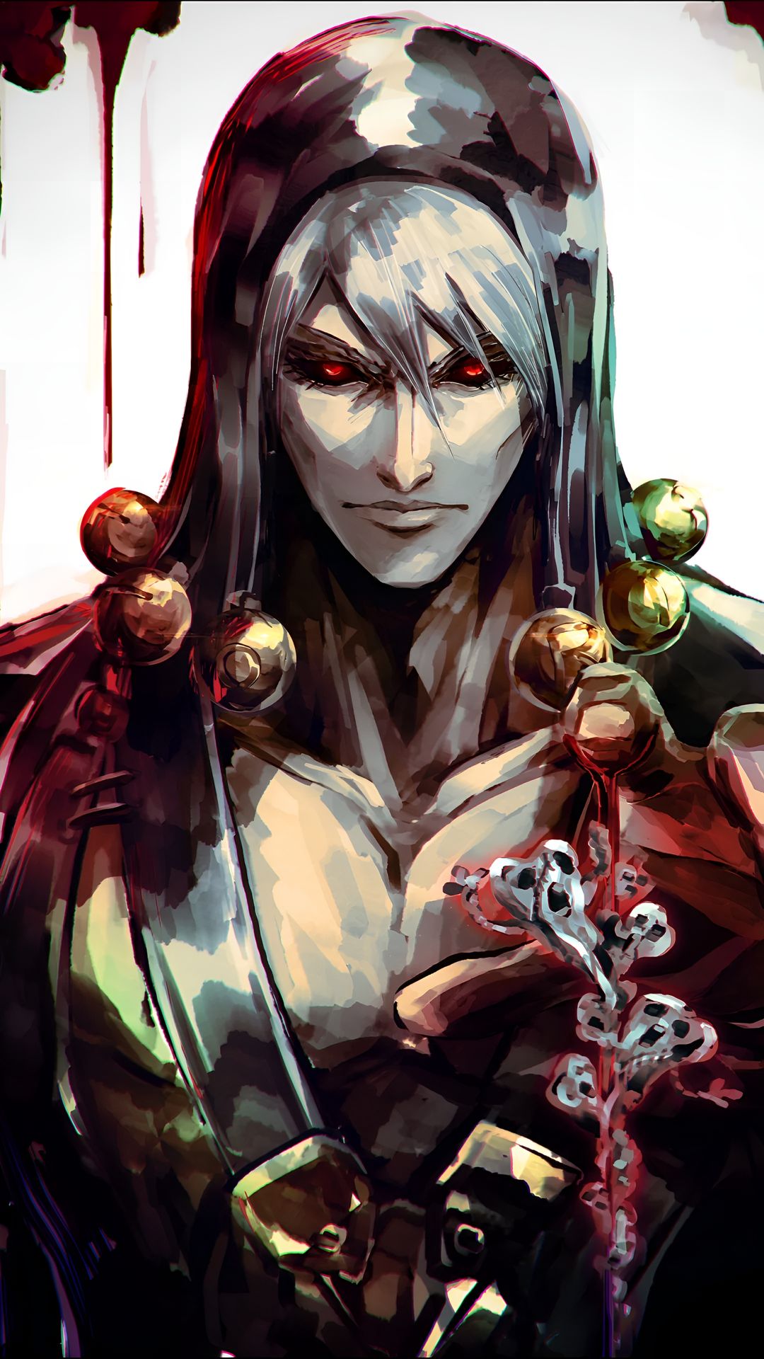 Risotto Nero Dark Wallpaper – JoJo's Bizarre Adventure