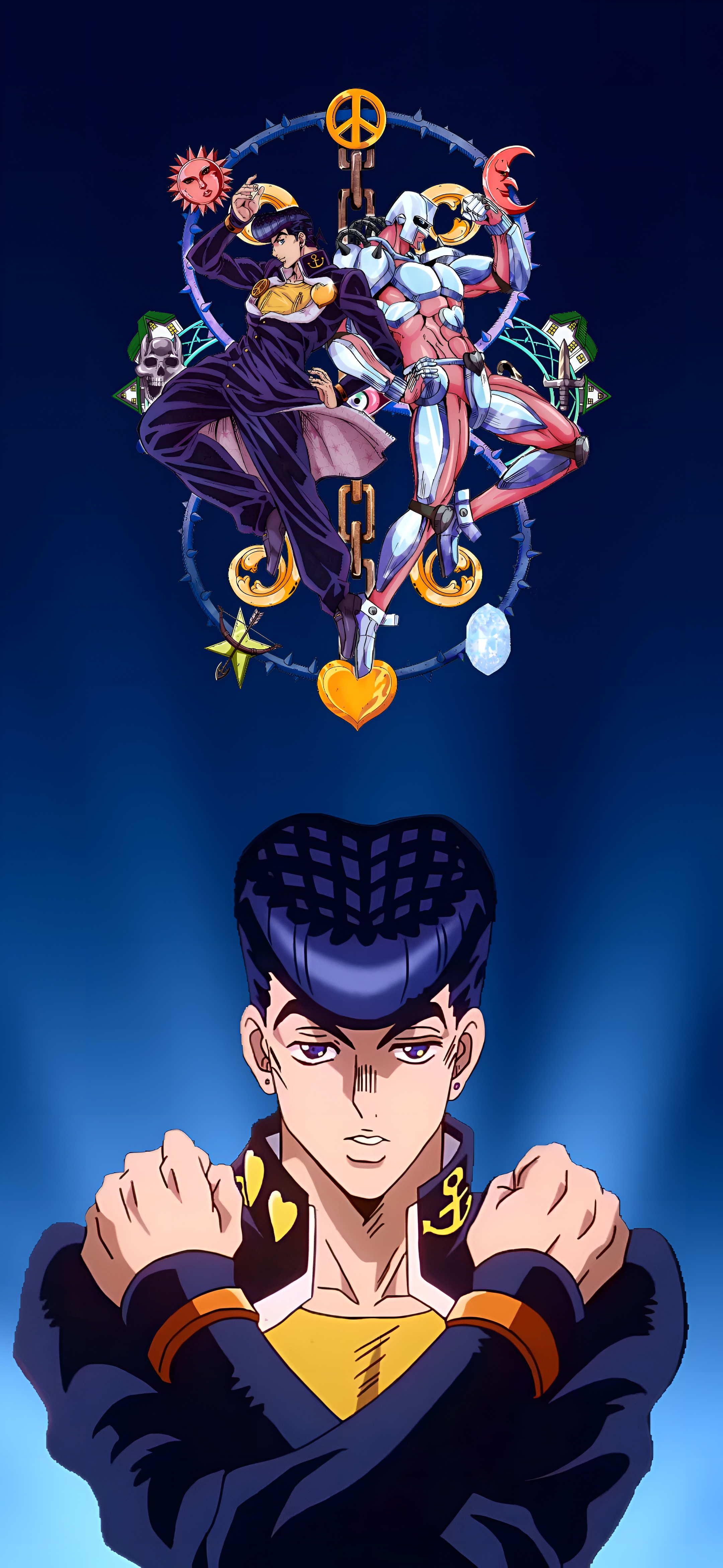 Josuke Higashikata 4K Wallpaper JoJo's Bizarre Adventure