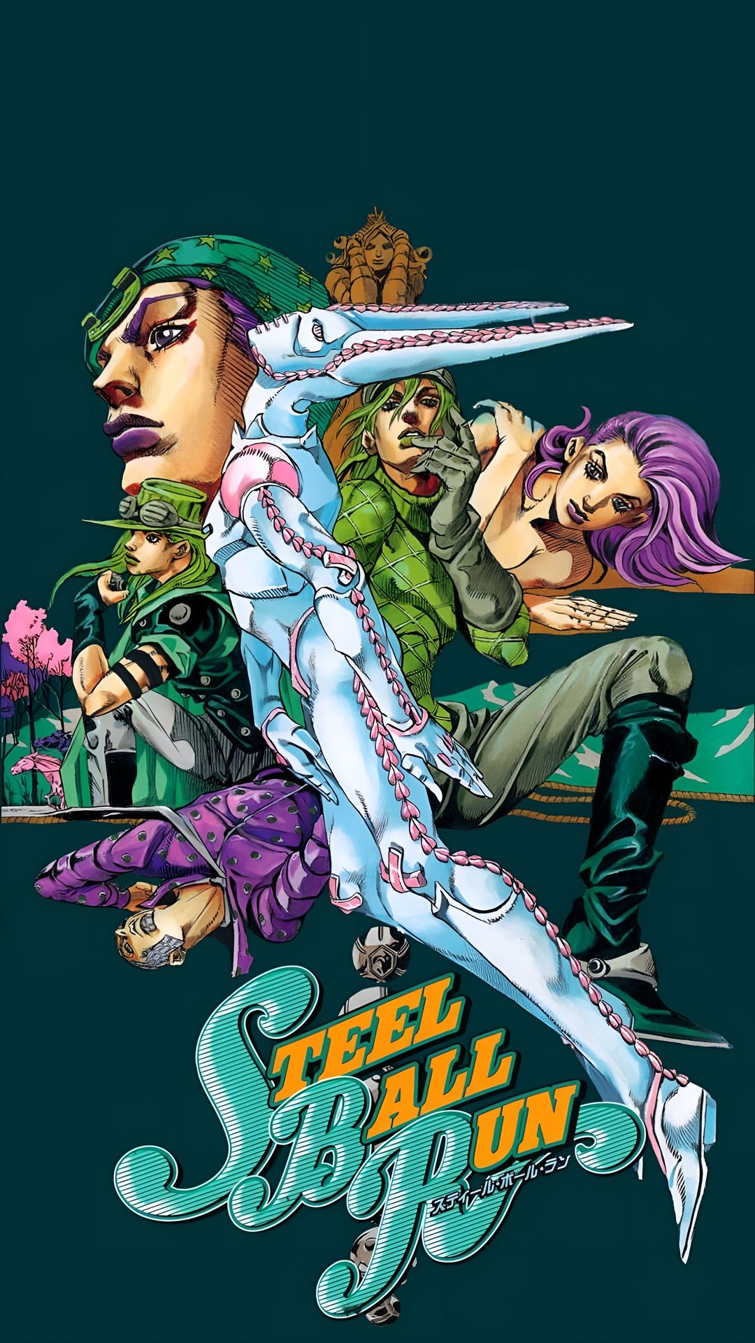 Steel Ball Run JoJo's Bizarre Adventure 4K Wallpaper
