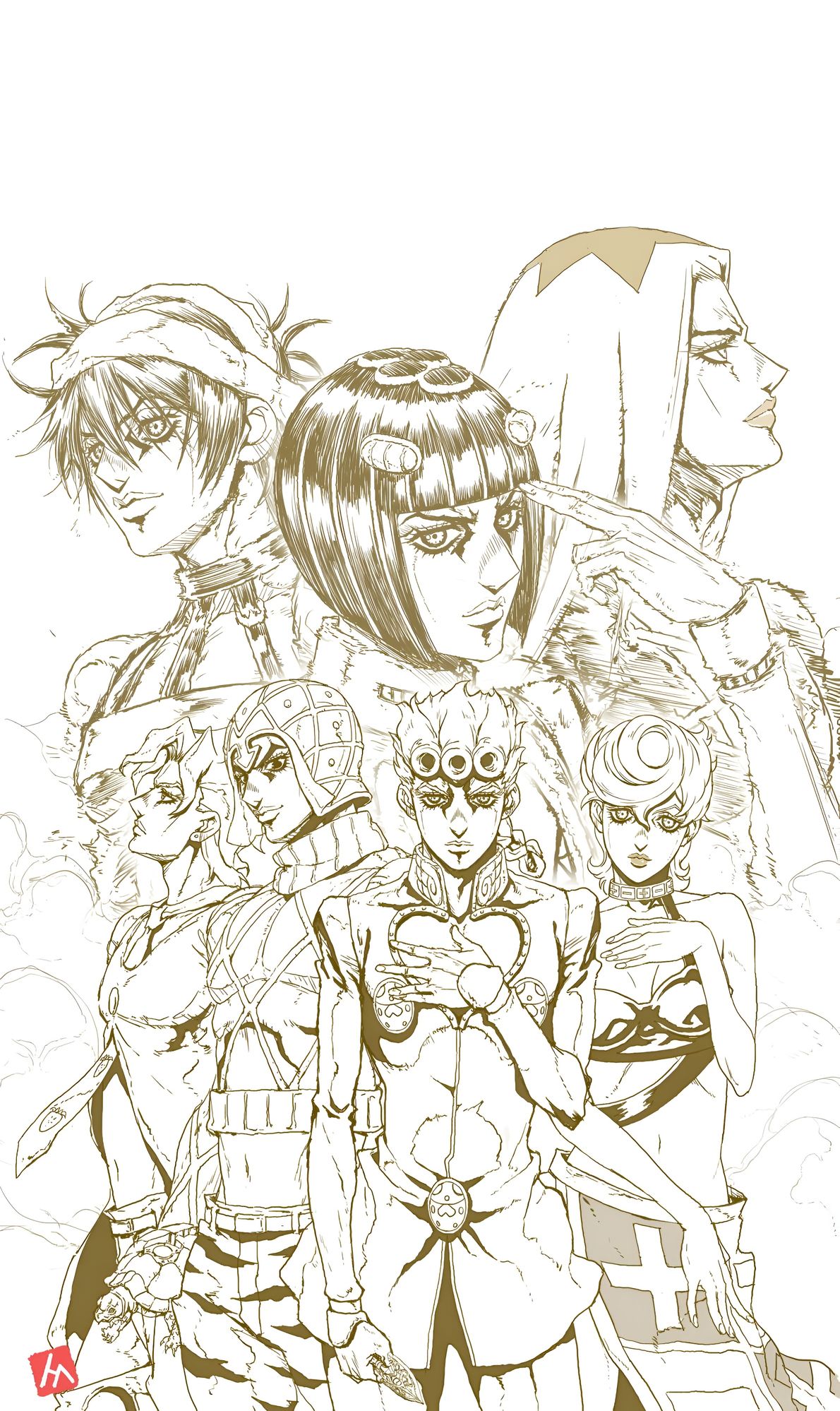 《JoJo的奇妙冒险 黄金之风》壁纸