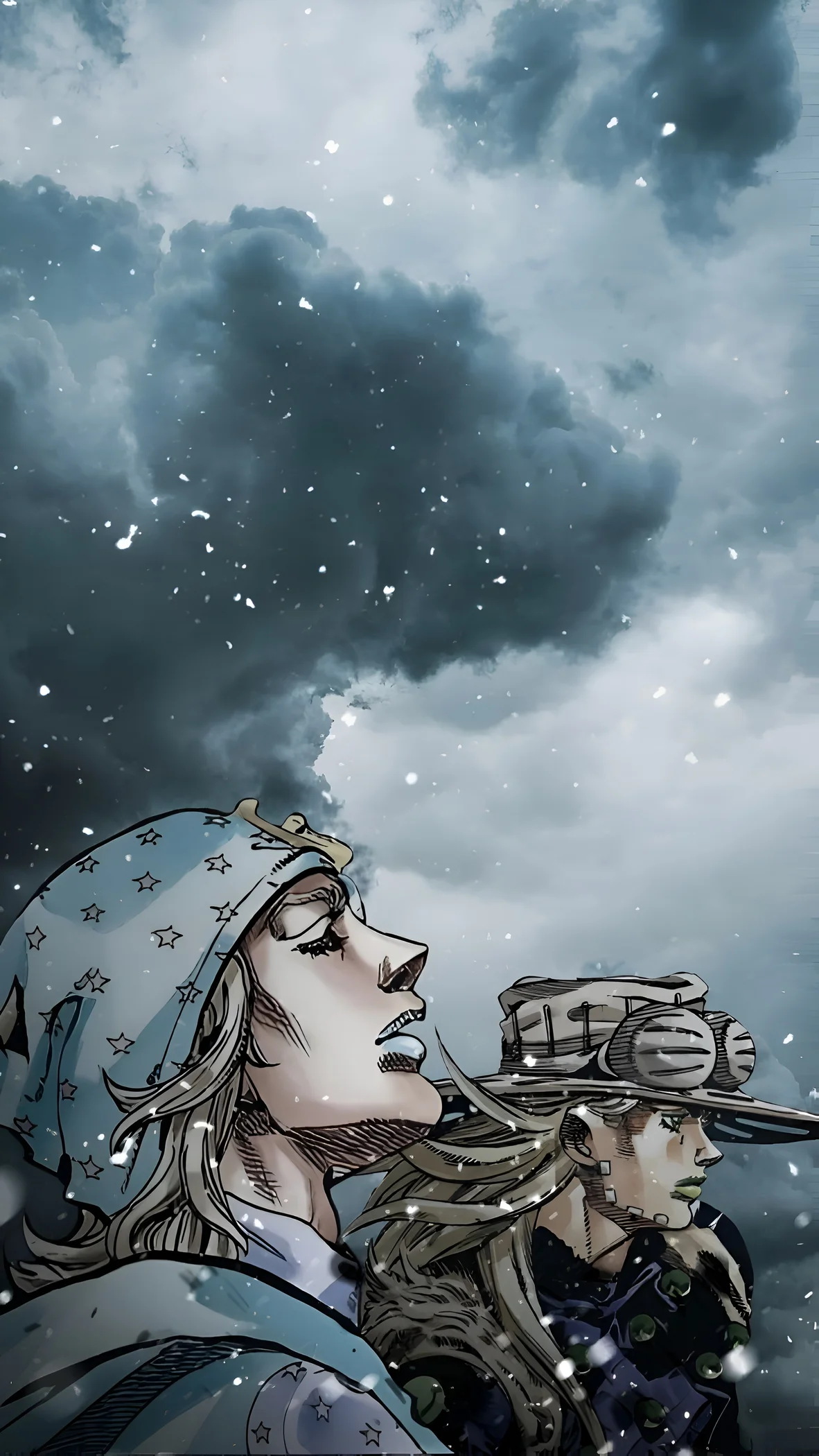 Steel Ball Run Tormenta di Neve Sfondo 4K