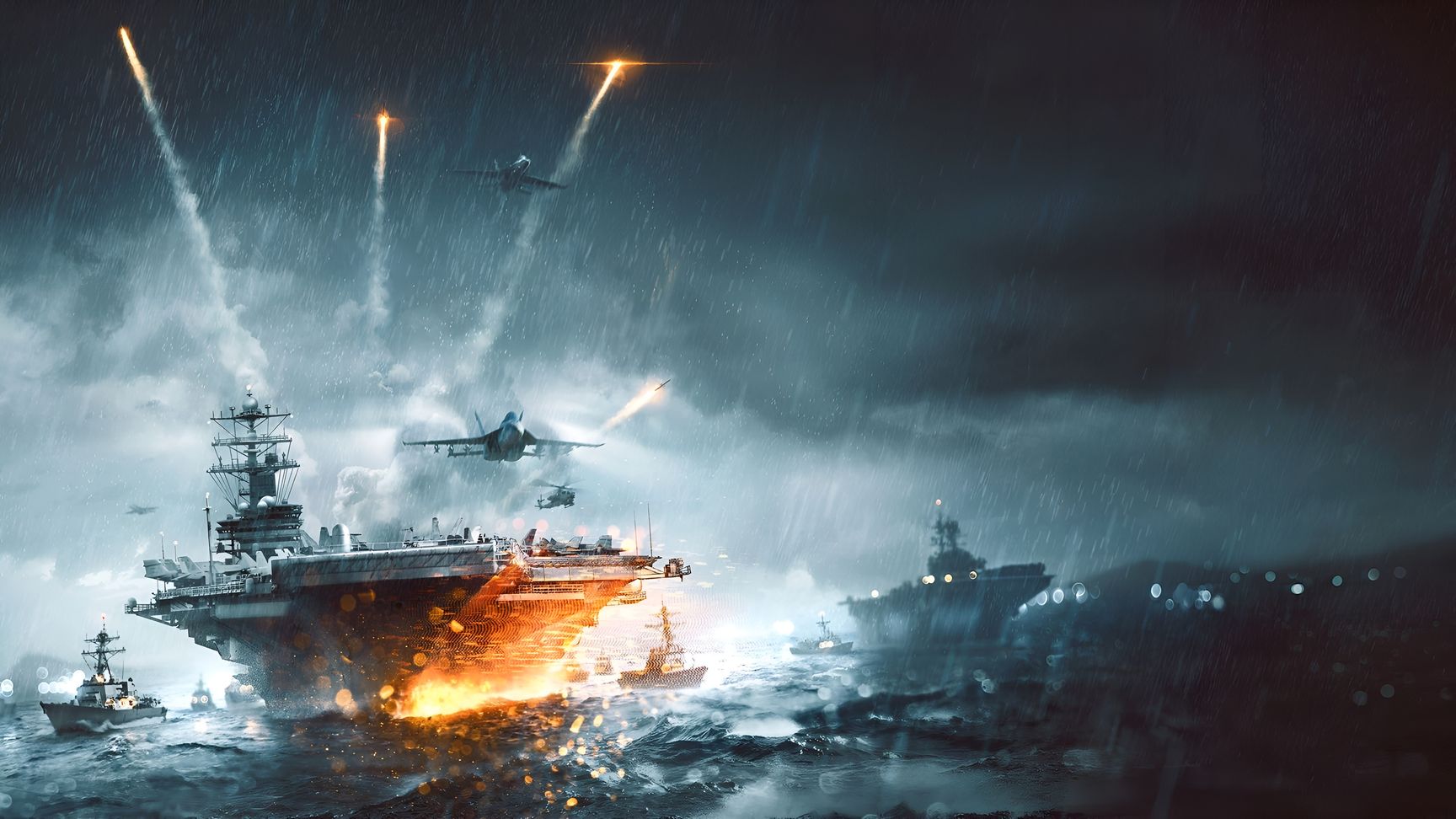 Battlefield 4 Naval Strike Wallpaper 4K