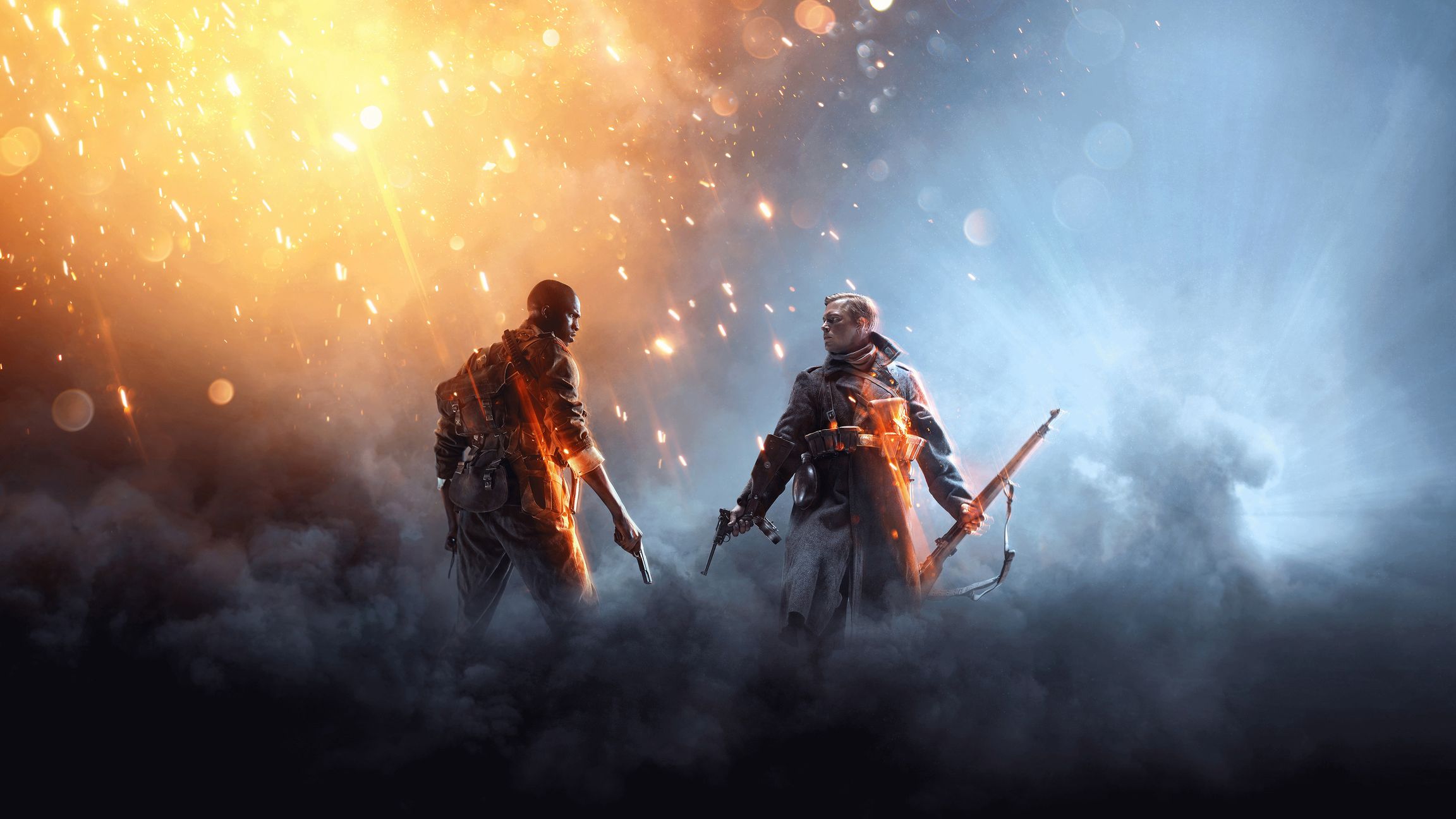 Battlefield 1 Two Soldiers War Wallpaper