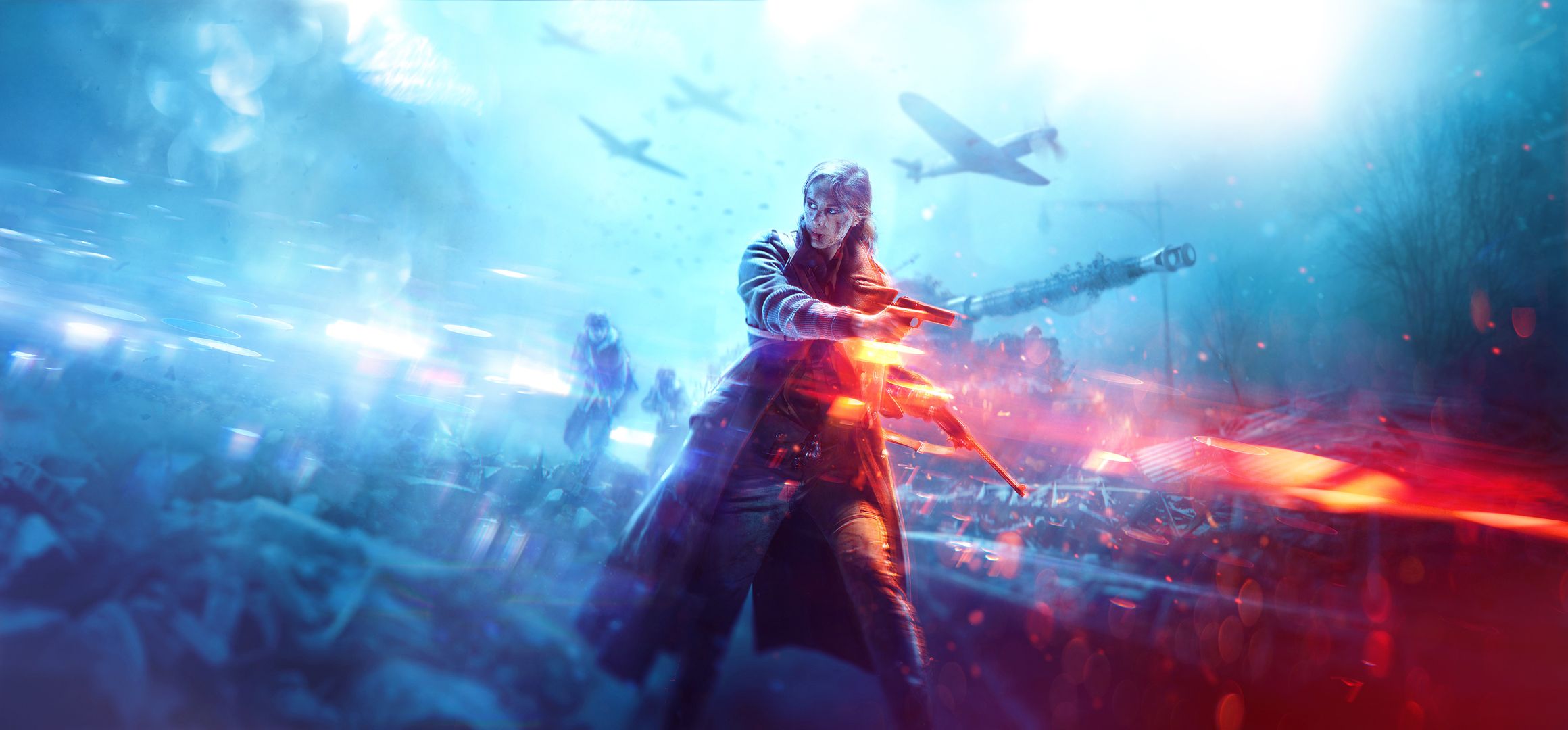Battlefield 5 Female Soldier 4K Wallpaper