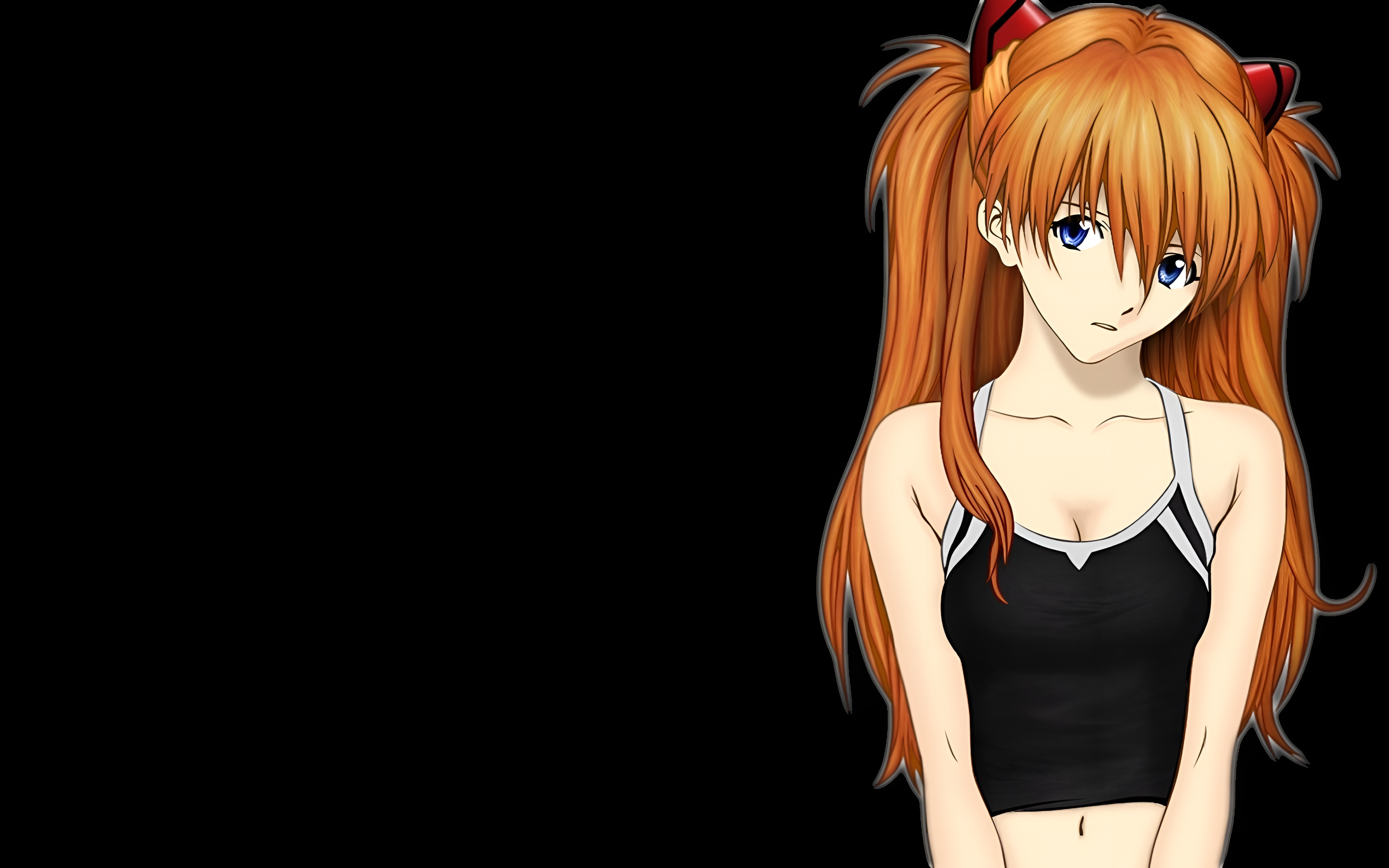 Asuka Langley 4K Wallpaper – Neon Genesis Evangelion