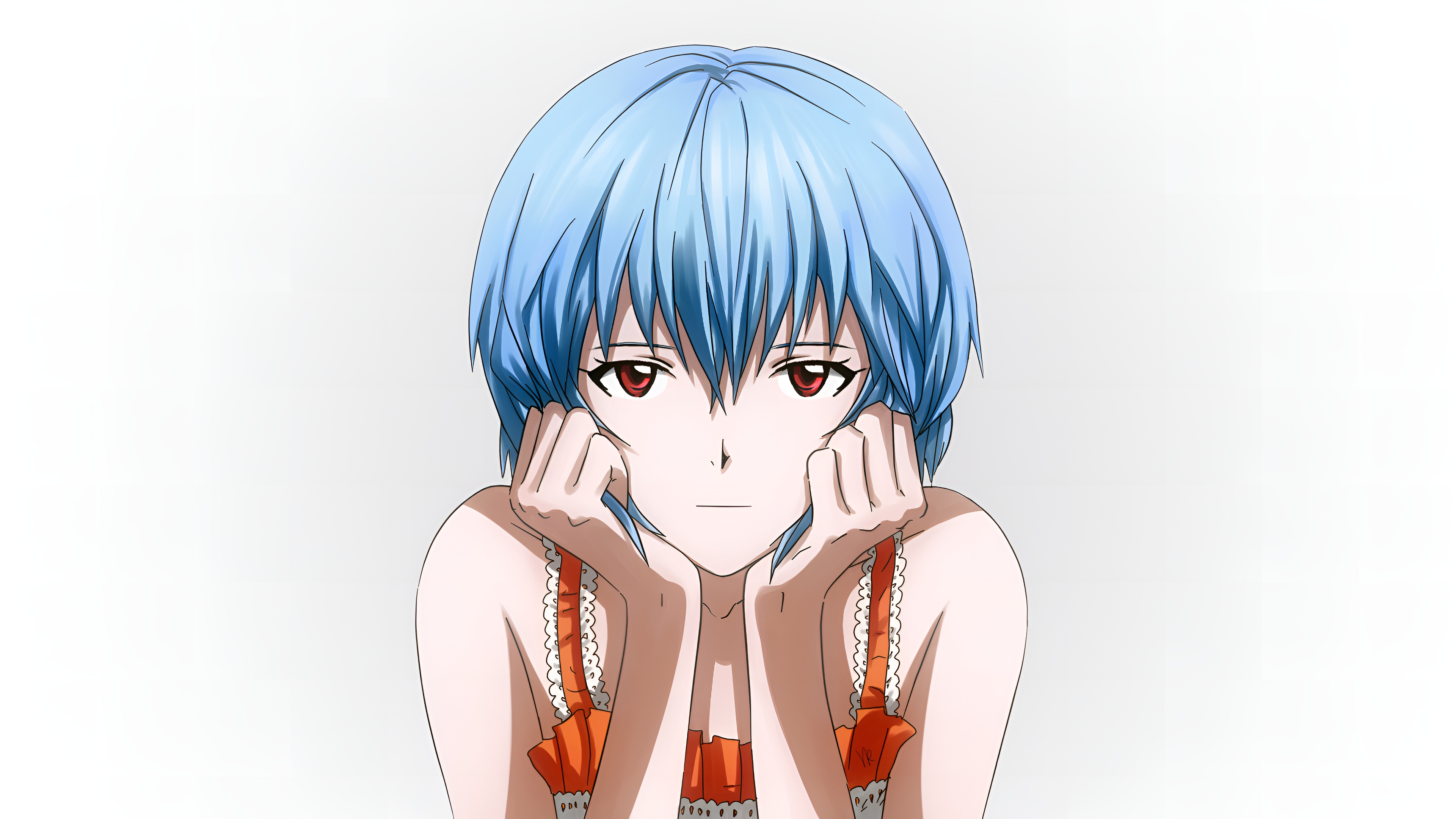 Rei Ayanami 4K Anime Wallpaper Neon Genesis Evangelion