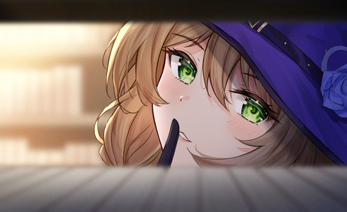 Genshin Impact Lisa 4K Anime Wallpaper
