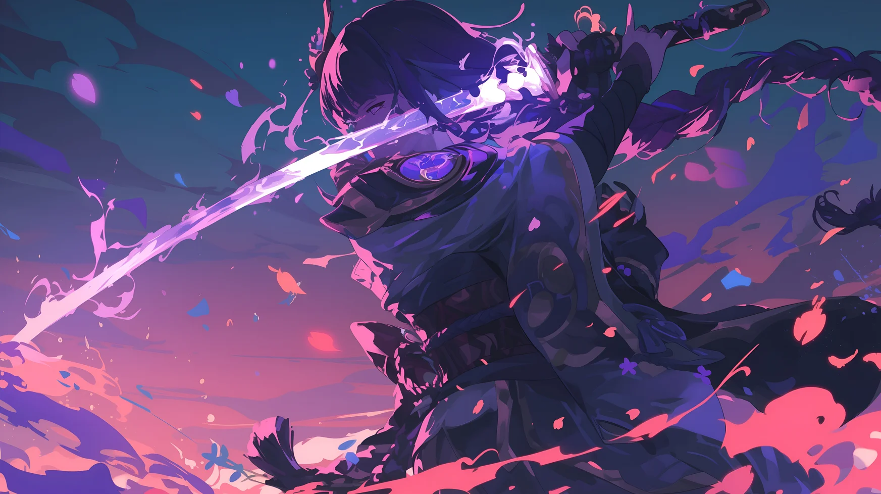 Raiden Shogun Genshin Impact 4K Wallpaper