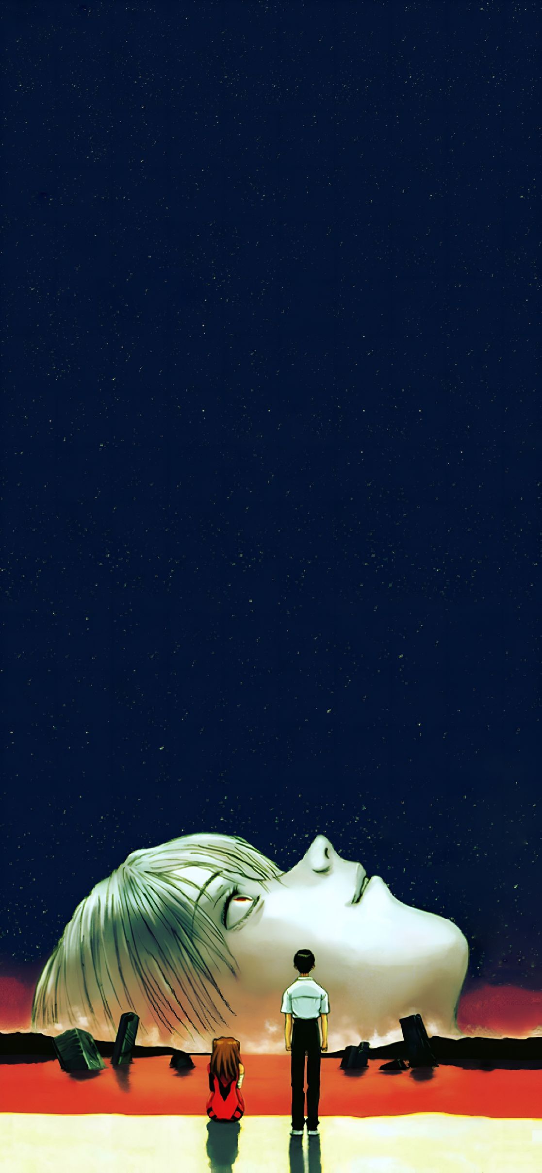 Neon Genesis Evangelion Phone Wallpaper 4K