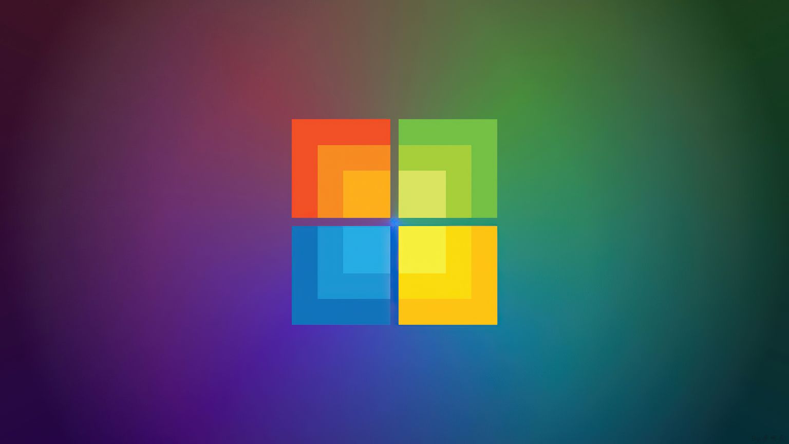 Windows 10 Colorful Logo 4K Wallpaper