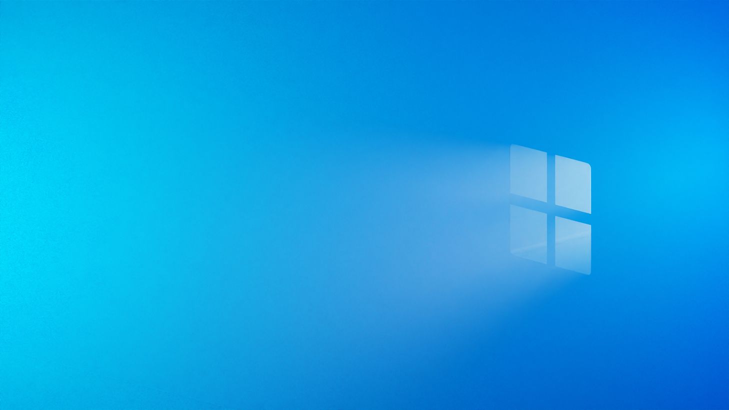 Windows 11 Blauer Farbverlauf Logo Hintergrundbild 4K