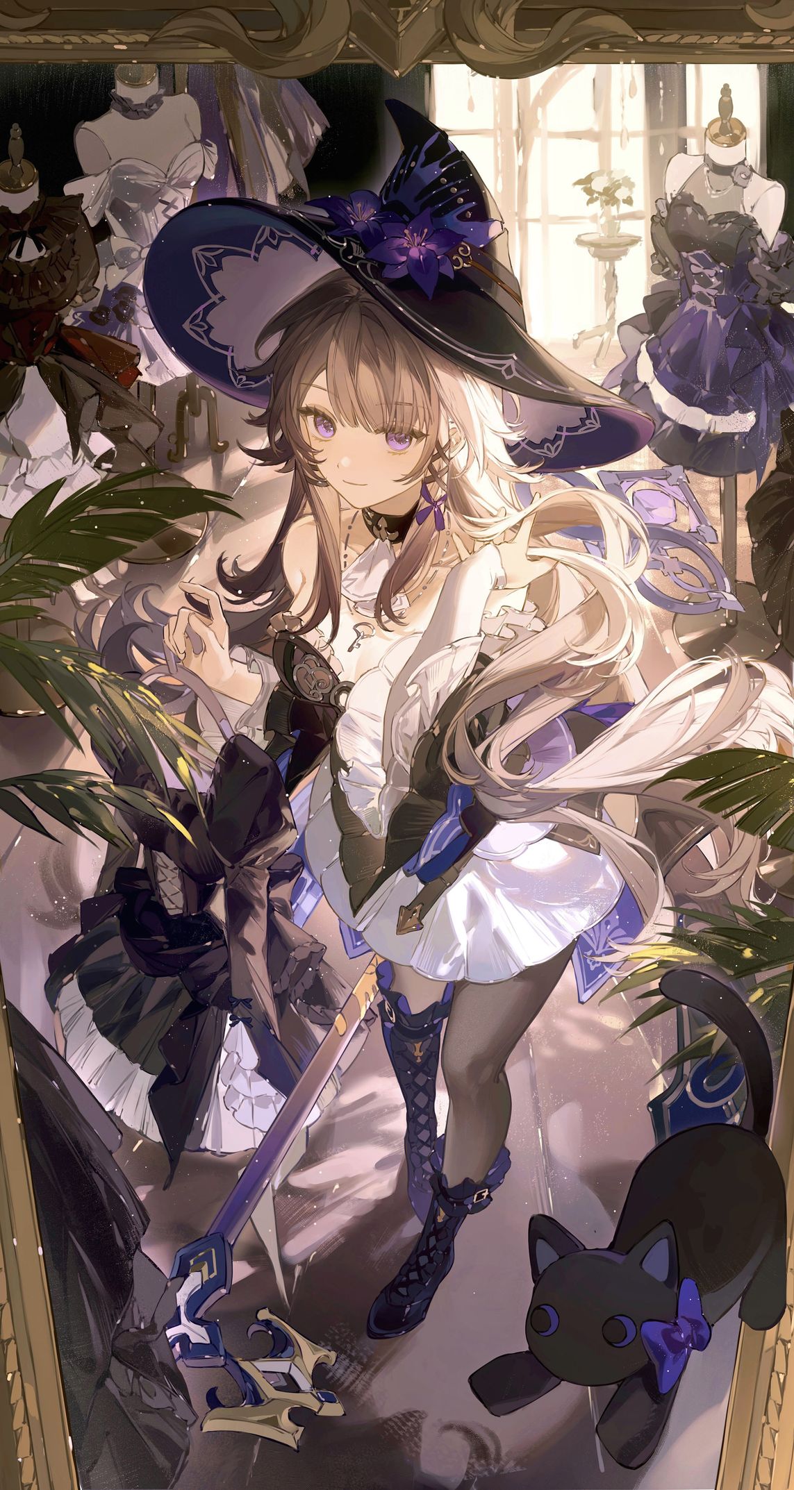 The Herta Witch Wallpaper – Honkai Star Rail 4K