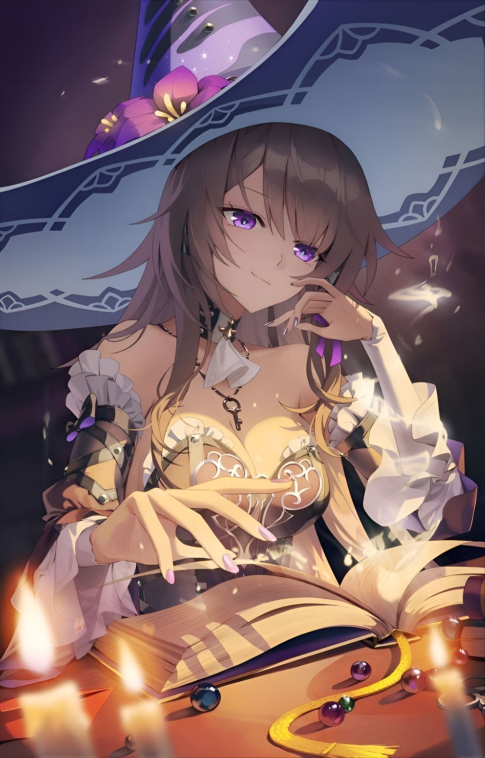 The Herta Witch Wallpaper – Honkai Star Rail 4K