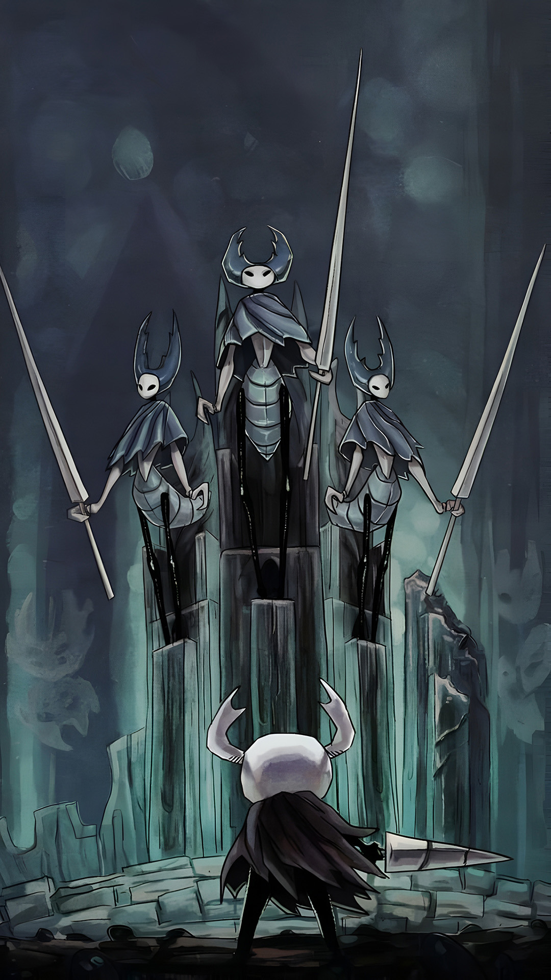 空洞骑士战士王座4K壁纸