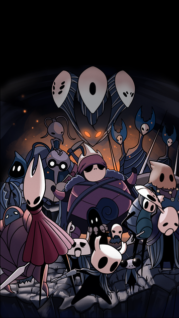 Hollow Knight Characters 4K Wallpaper