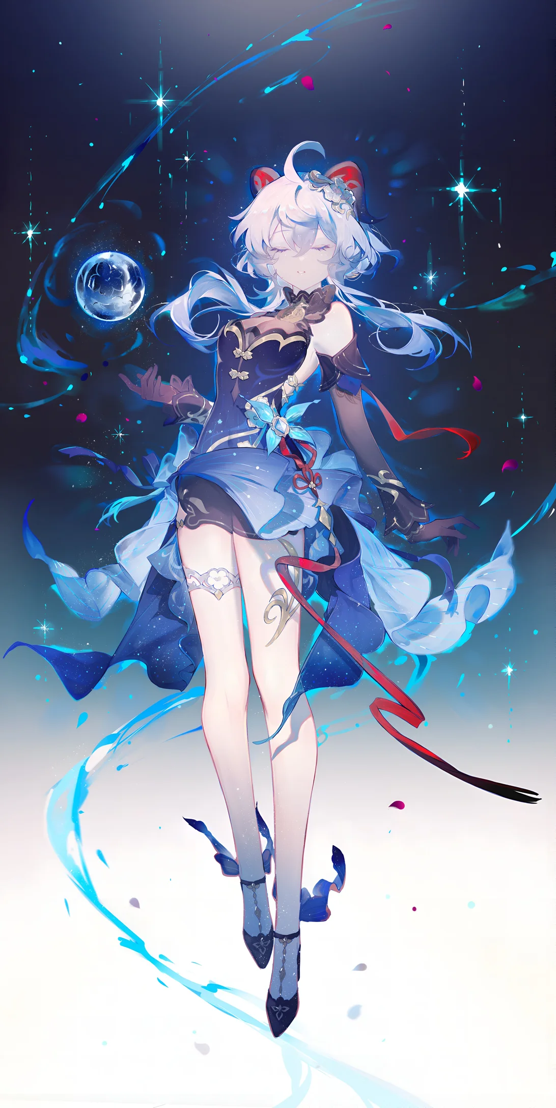 Ganyu Celestial Dance Genshin Impact Wallpaper