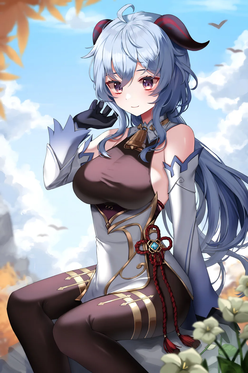 Ganyu Genshin Impact 4K Anime Wallpaper