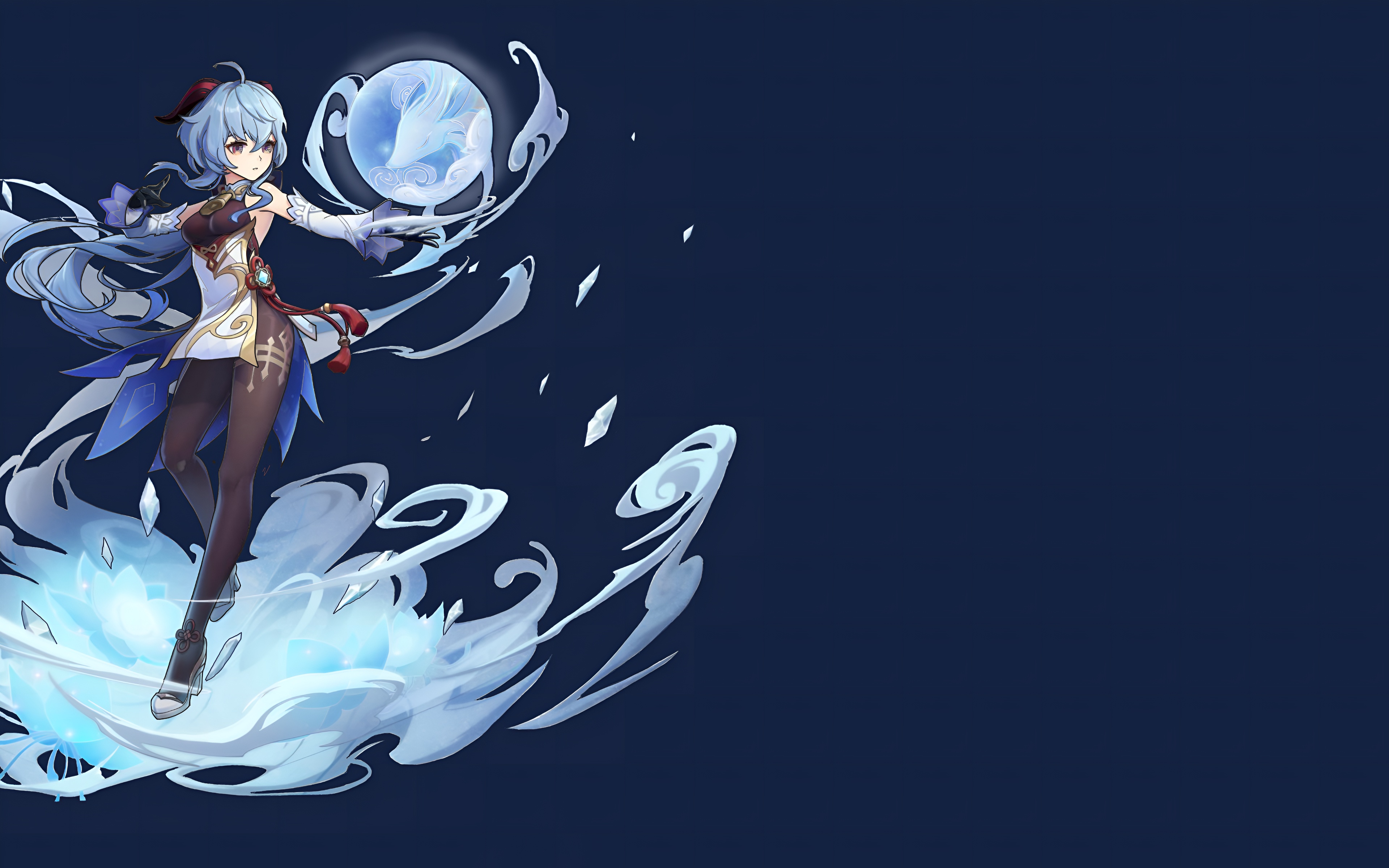 Ganyu Genshin Impact 4K Wallpaper