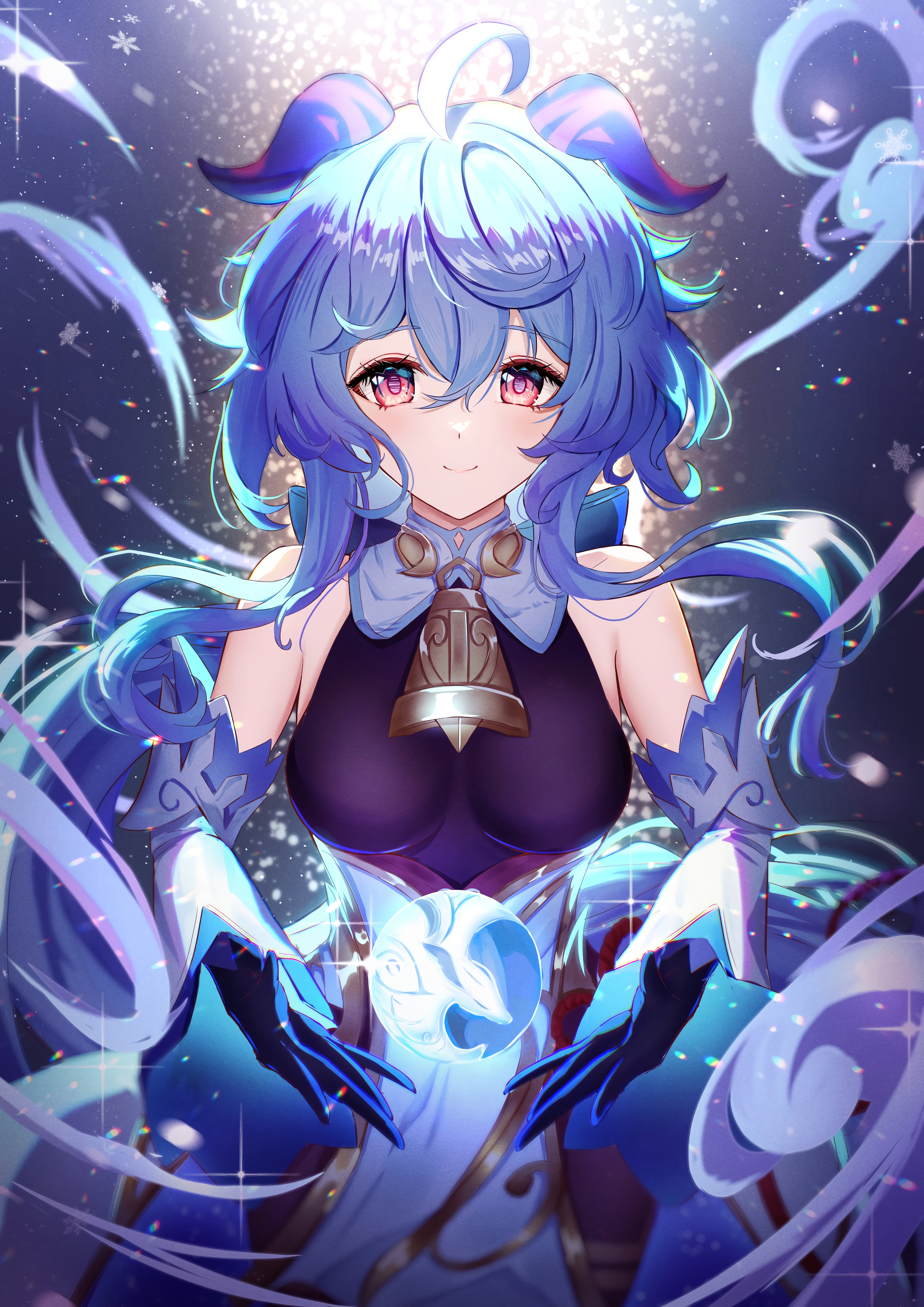 Ganyu Genshin Impact 4K Anime Wallpaper