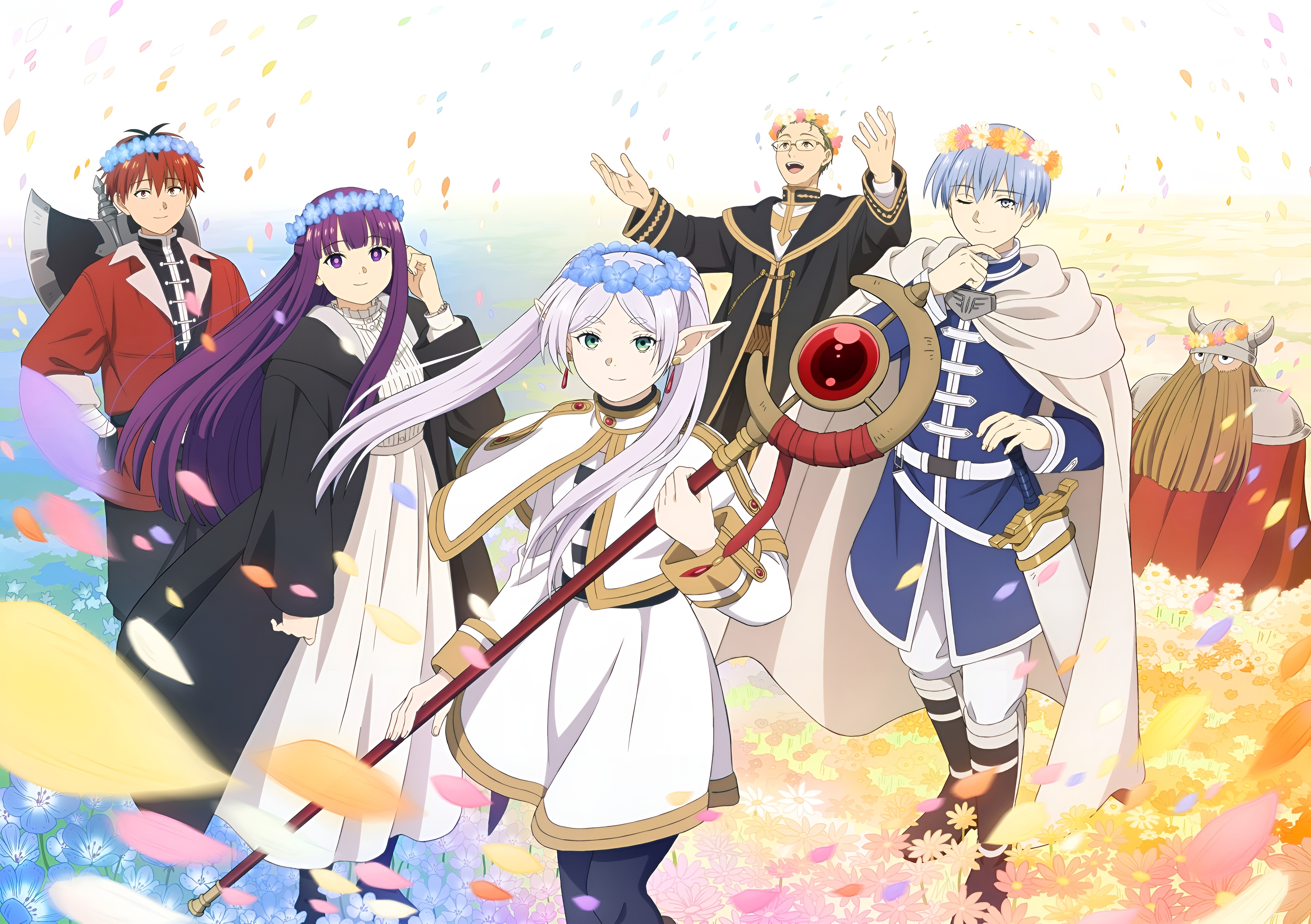 Frieren Beyond Journey's End Anime Wallpaper 4K