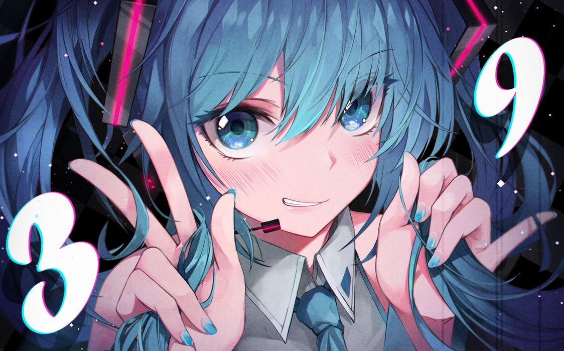 Hatsune Miku Fondo 4K Anime Digital