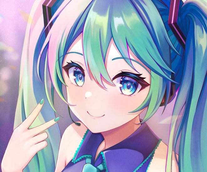 Fondo Hatsune Miku 4K Anime