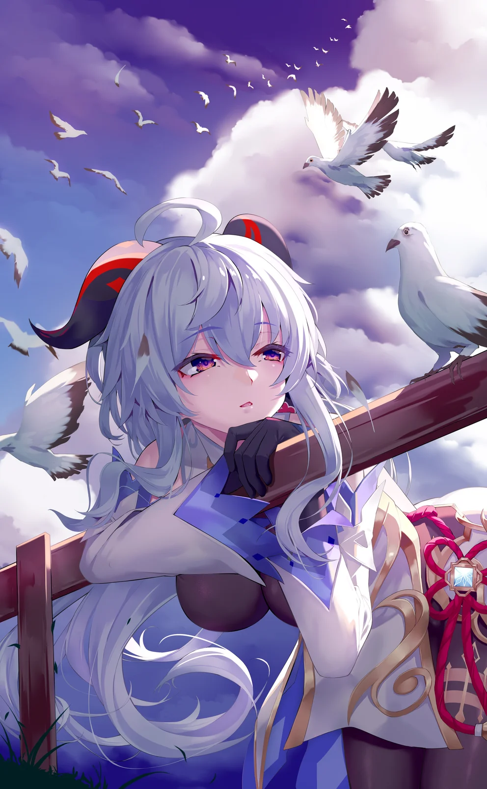 甘雨 原神 4K 动漫壁纸
