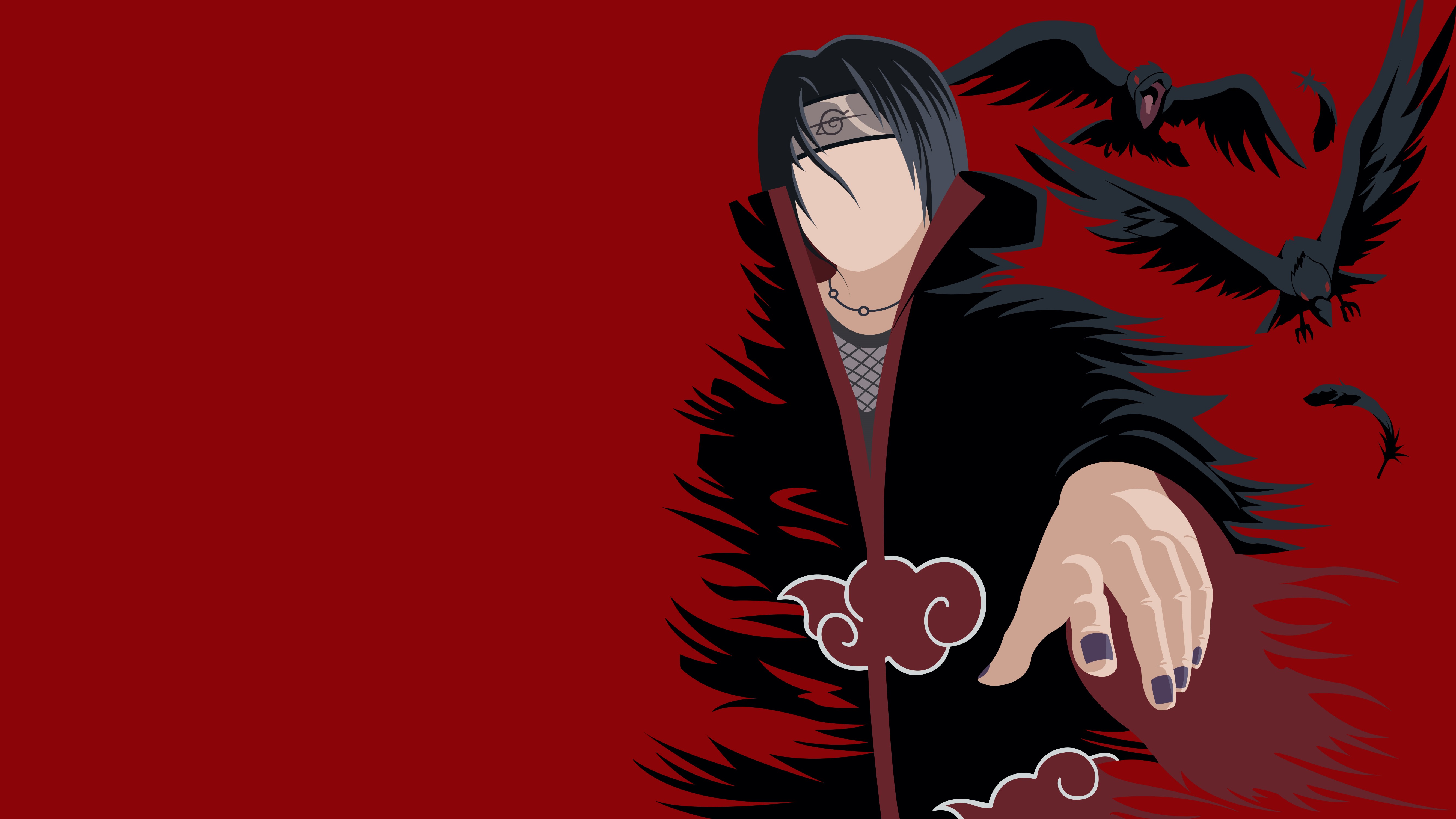 Itachi Uchiha Akatsuki 4K Wallpaper