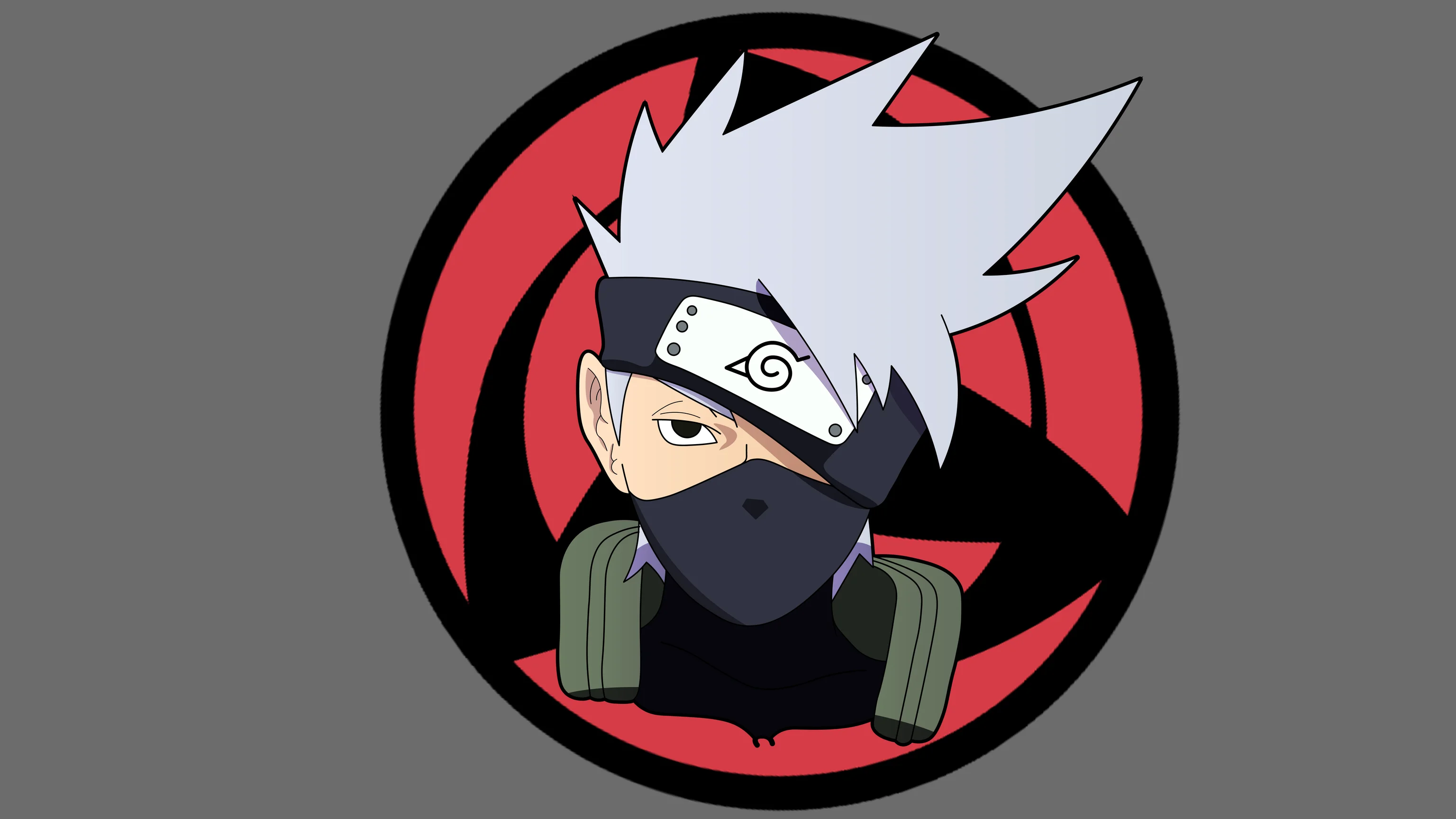 Kakashi Hatake Sharingan 4K Anime Wallpaper