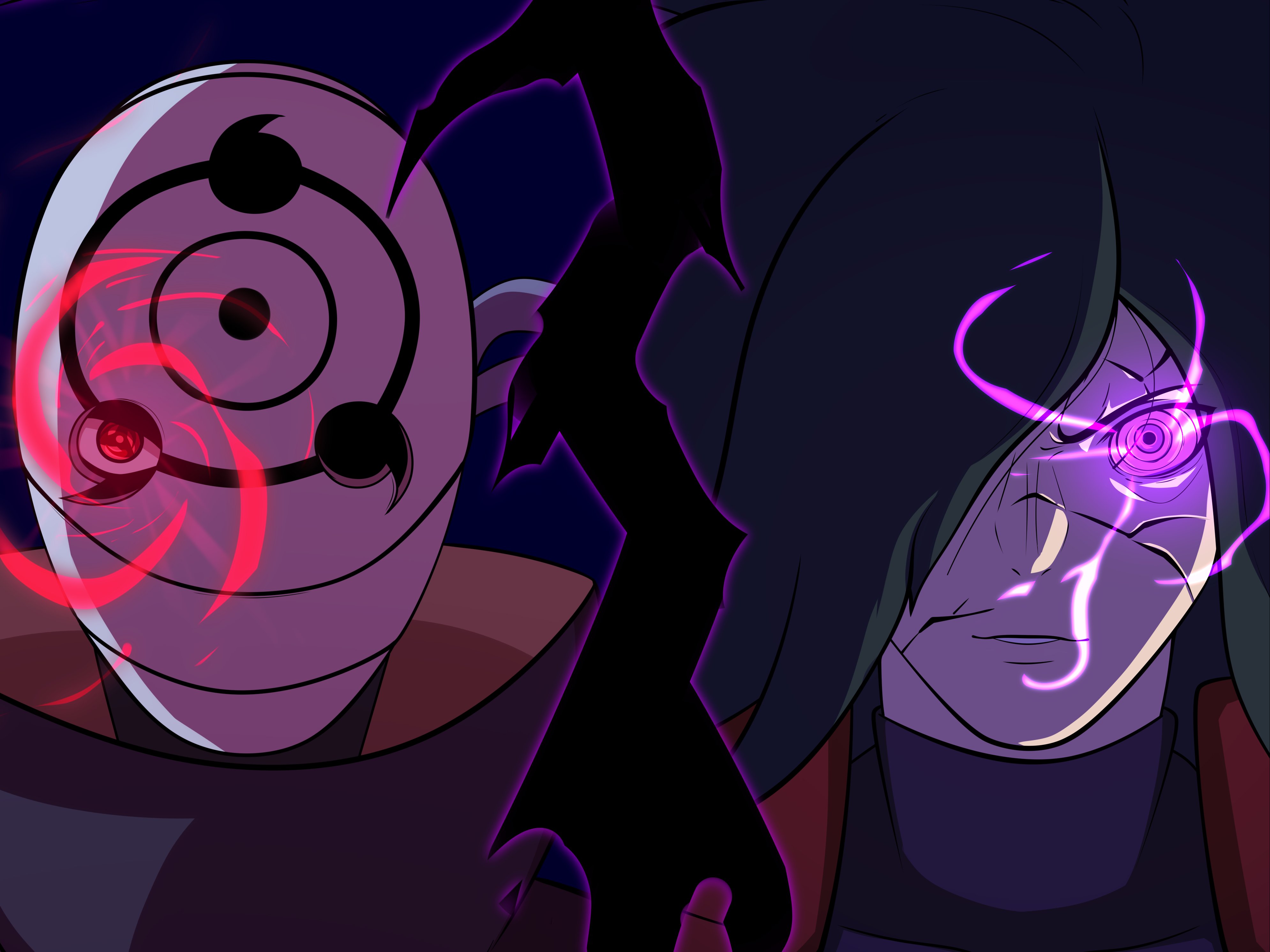 Obito & Madara Uchiha 4K Wallpaper